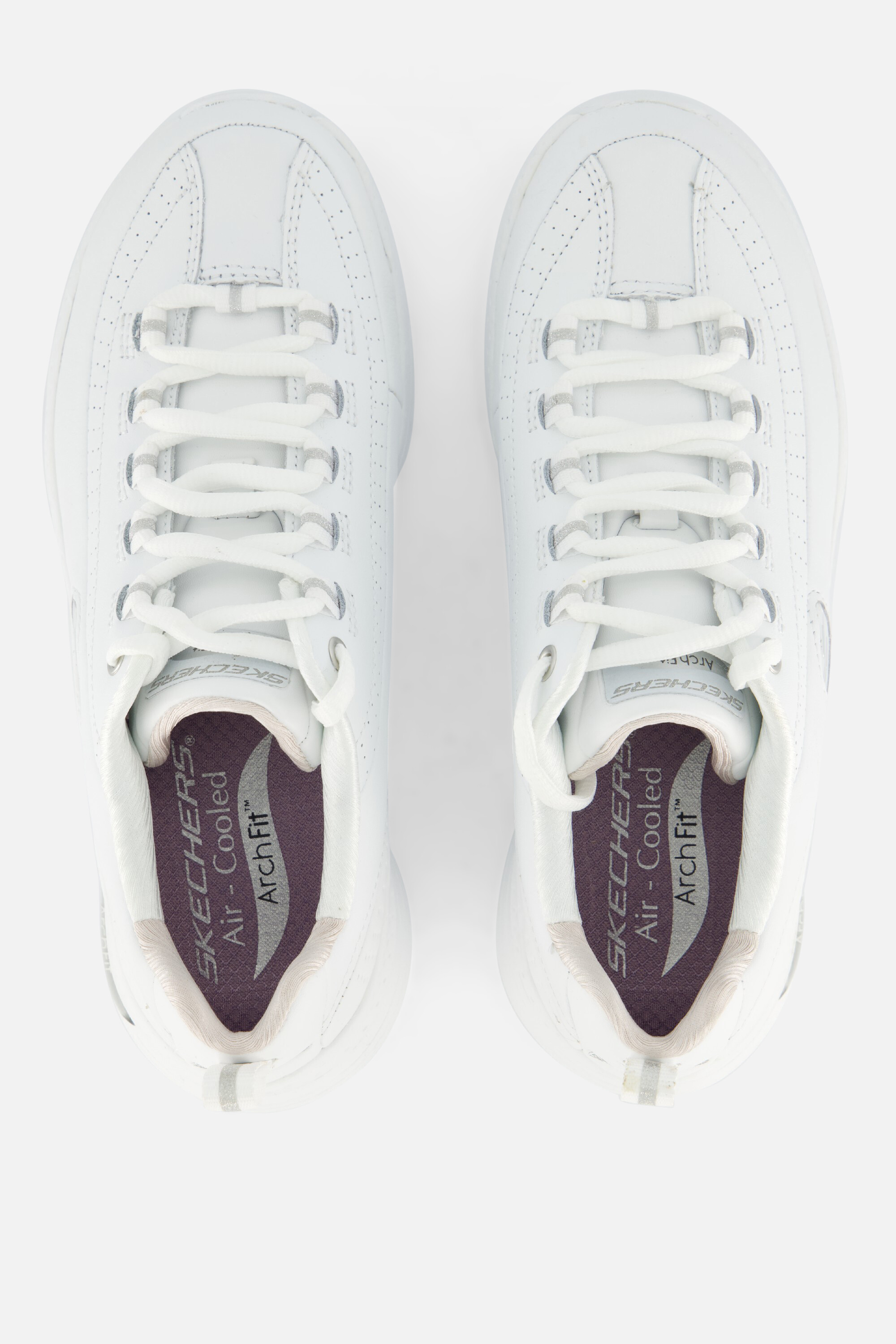 Skechers Arch Fit Citi Drive Sneakers wit afbeelding 2