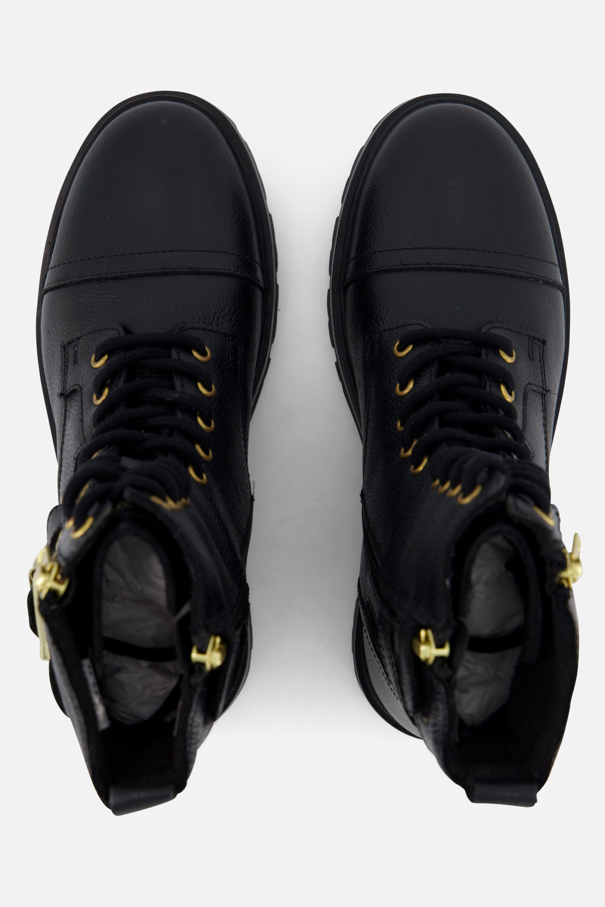 Vingino Britt Biker boots zwart Leer afbeelding 2