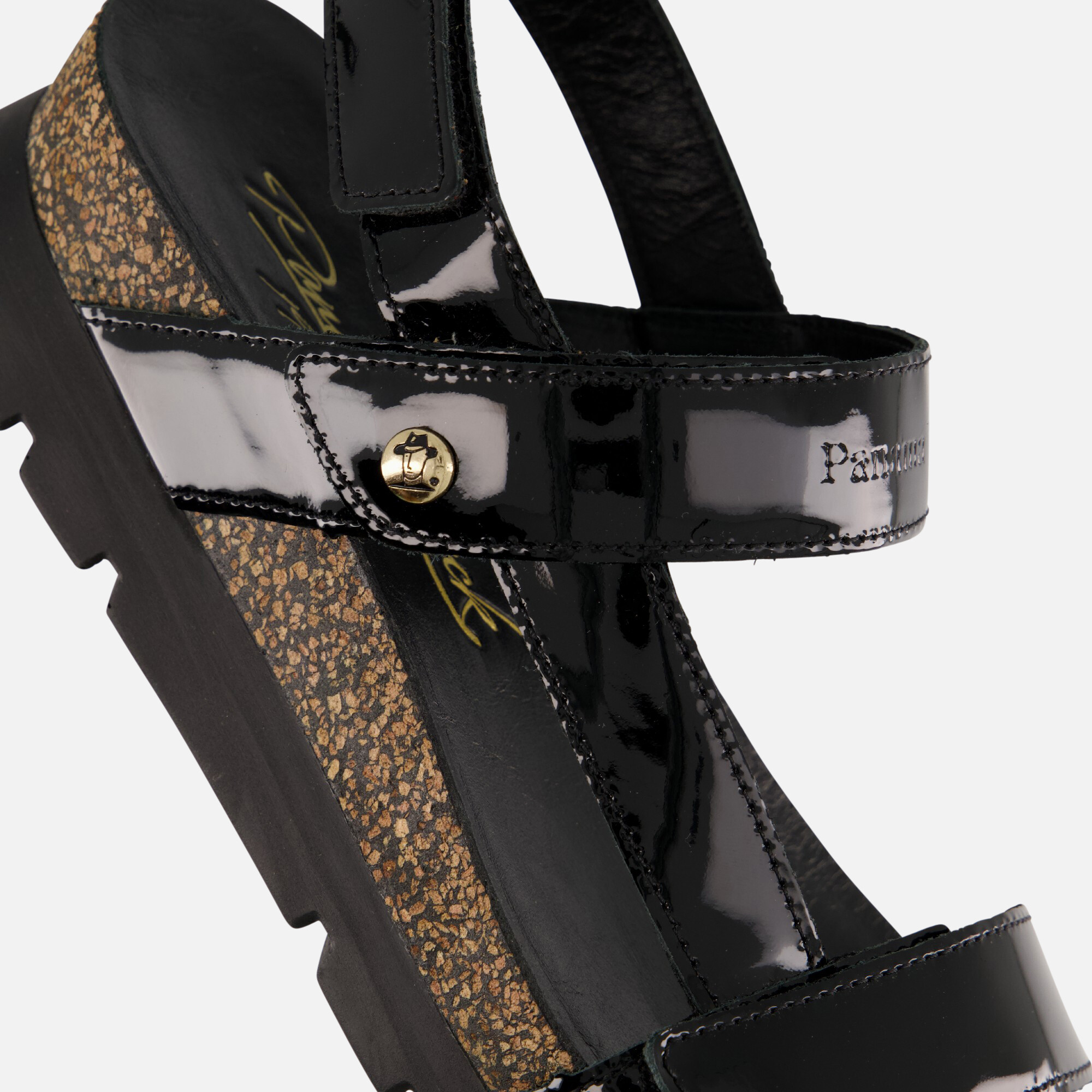 Panama Jack Selma B26 Sandalen zwart Lak afbeelding 3