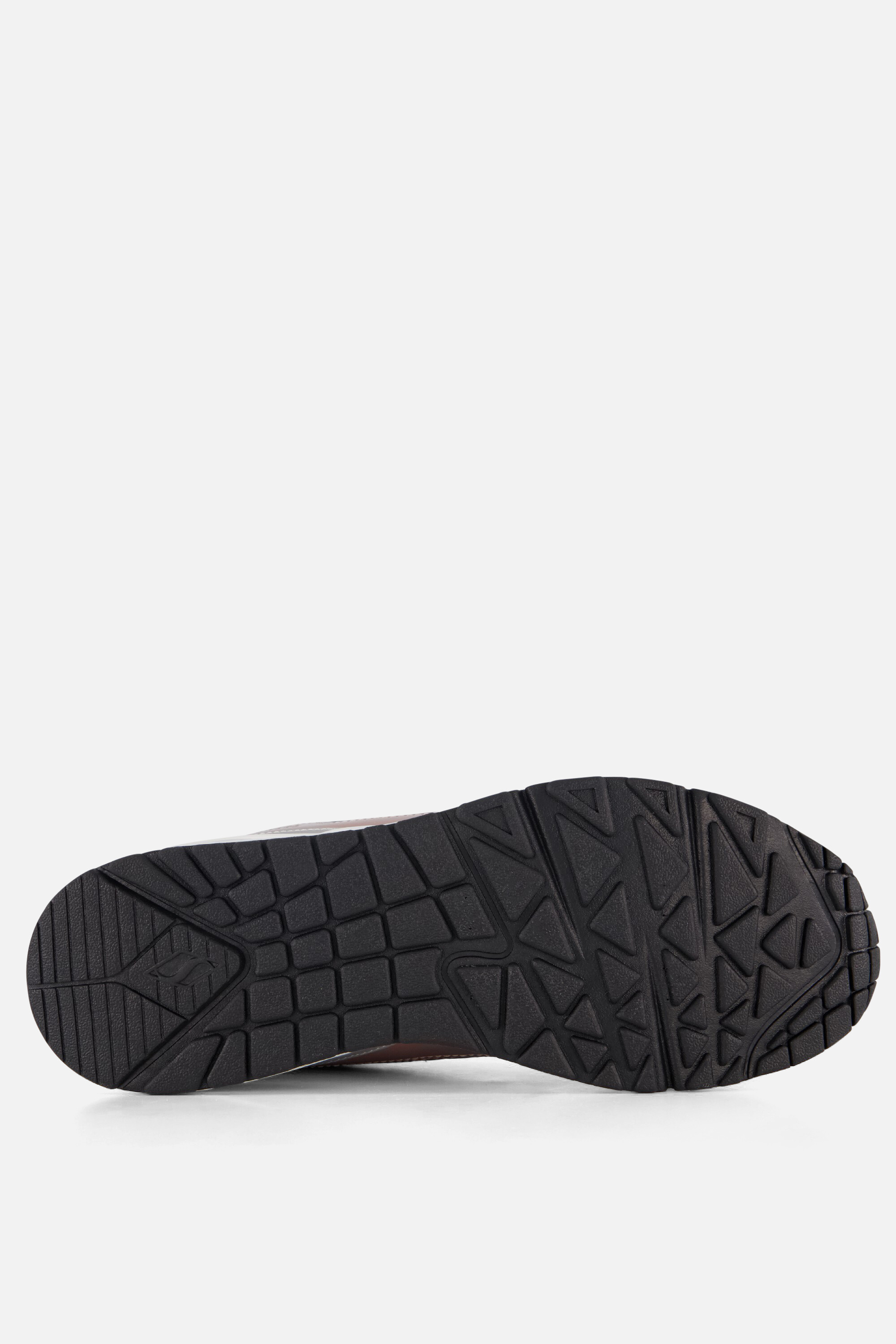 Skechers Uno Gen1 Sneakers zilver Synthetisch afbeelding 3
