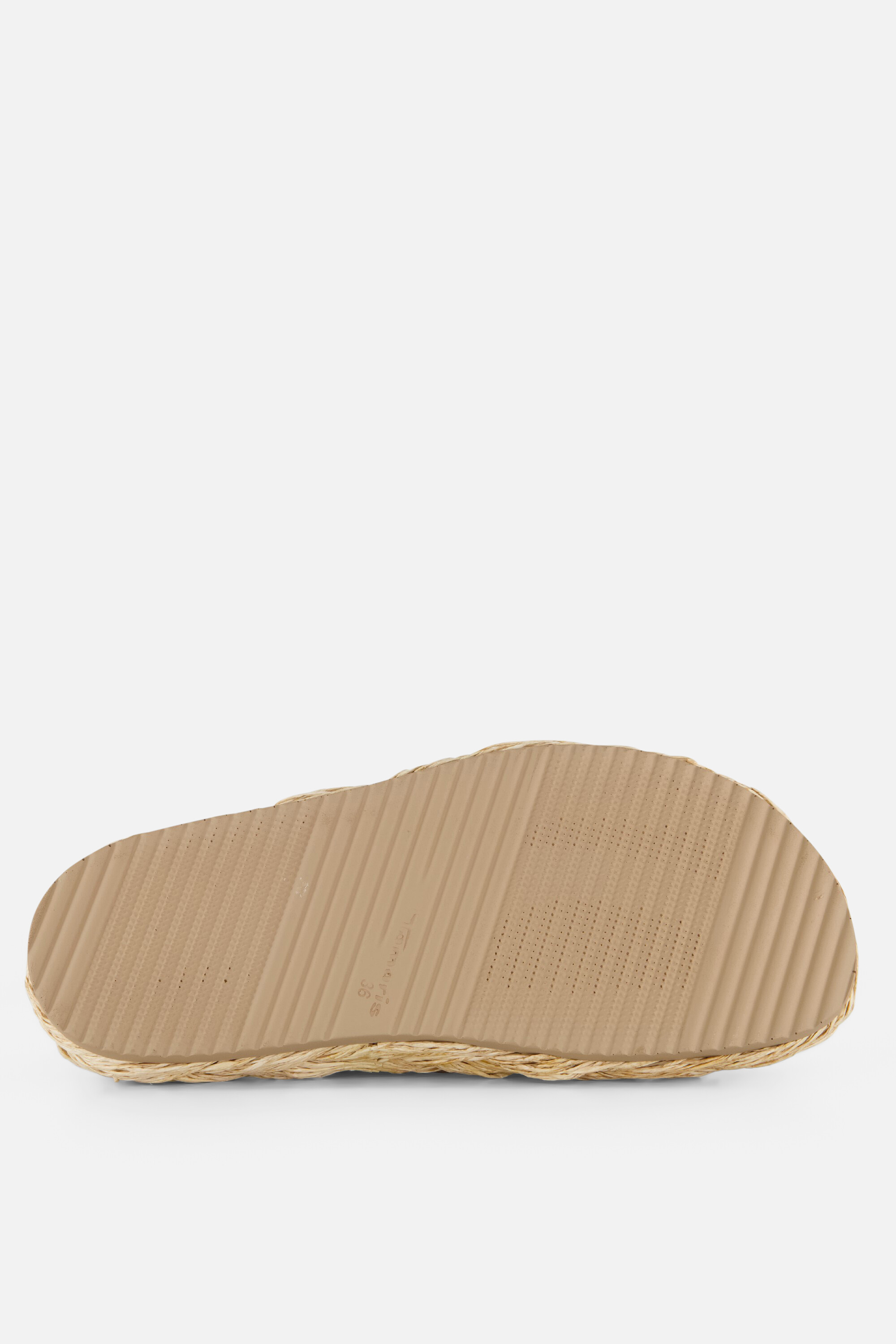 Tamaris Slippers beige Leer afbeelding 3