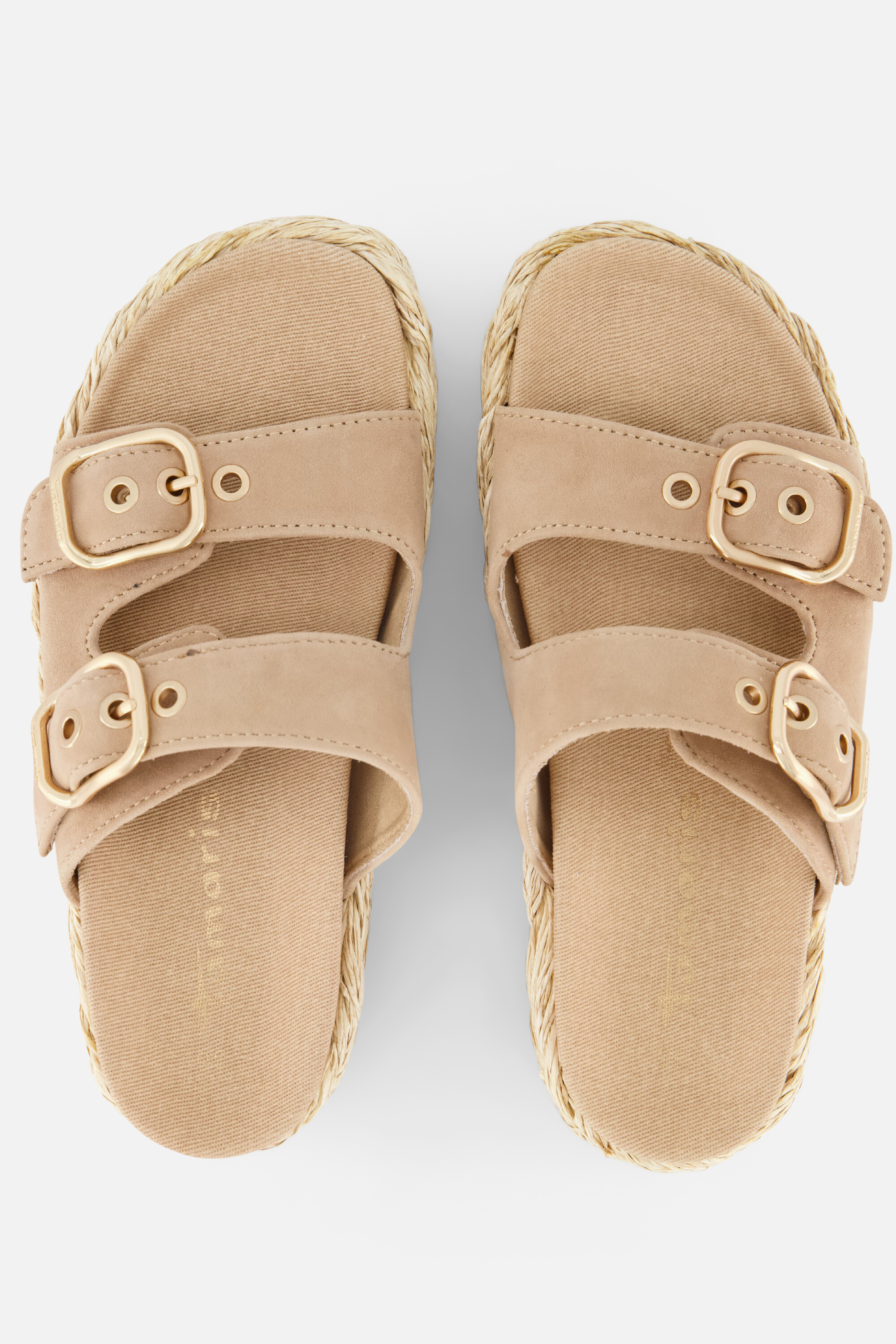 Tamaris Slippers beige Leer afbeelding 2