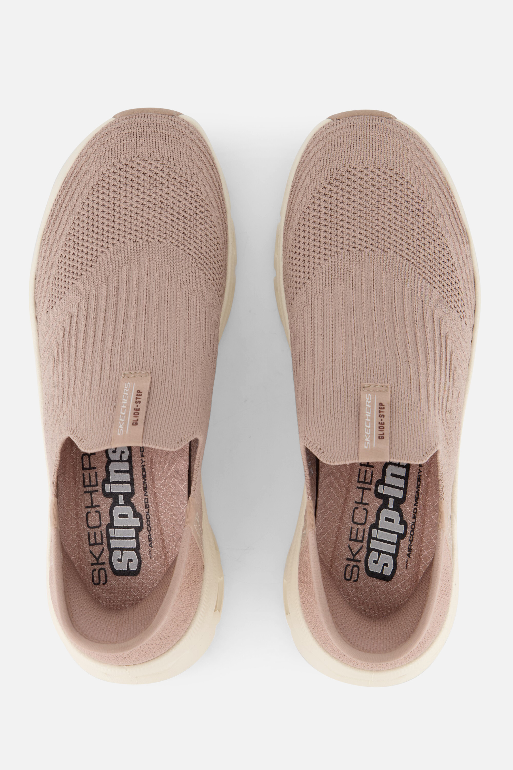 Skechers Slip-ins Glide Step Instappers taupe afbeelding 3