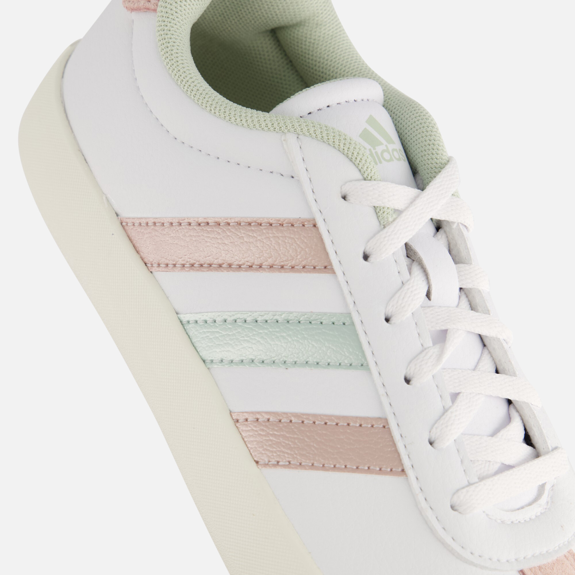Adidas VL Court 3.0 Sneakers wit Suede afbeelding 4