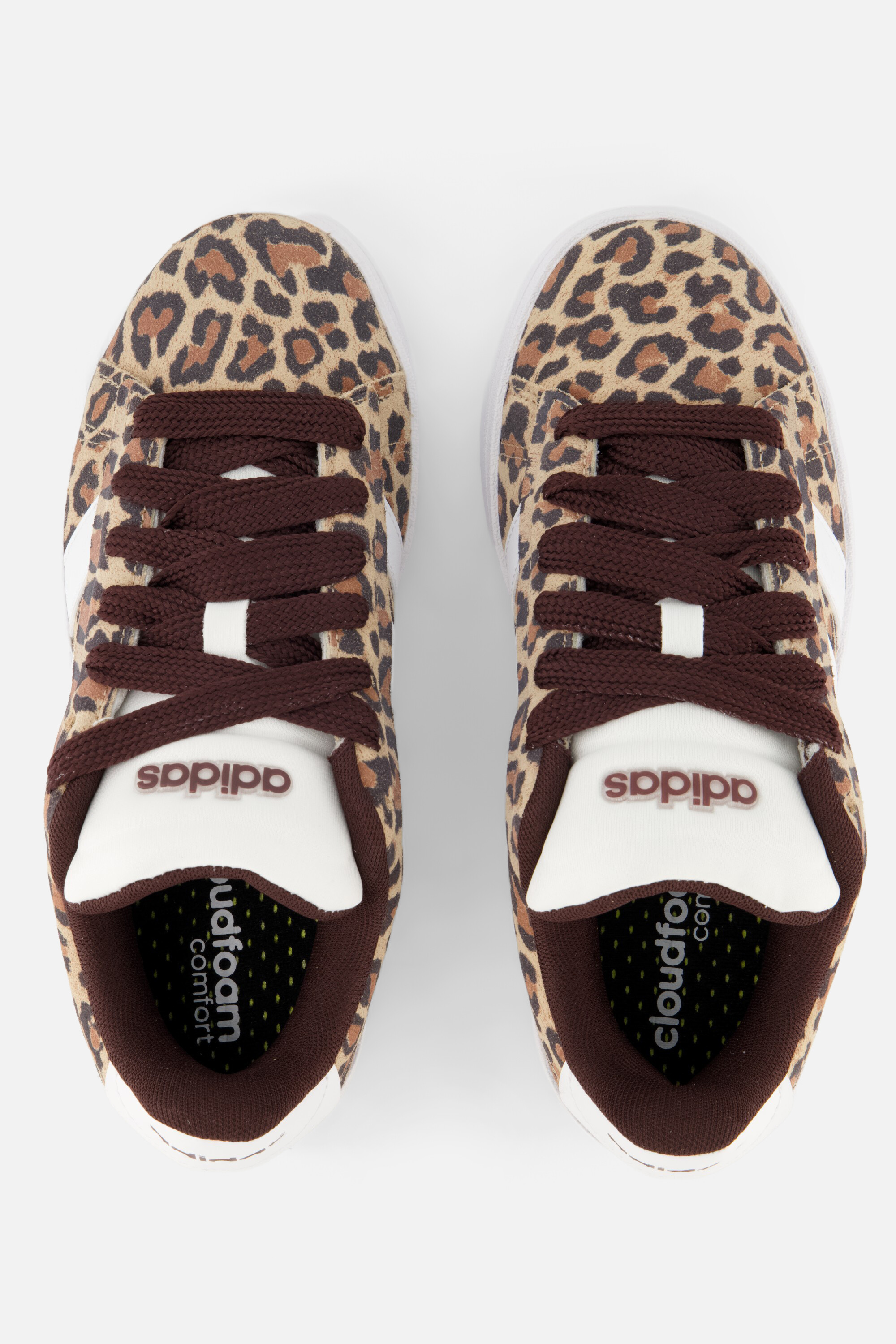 Adidas Grand Court Alpha Sneakers bruin Suede afbeelding 2