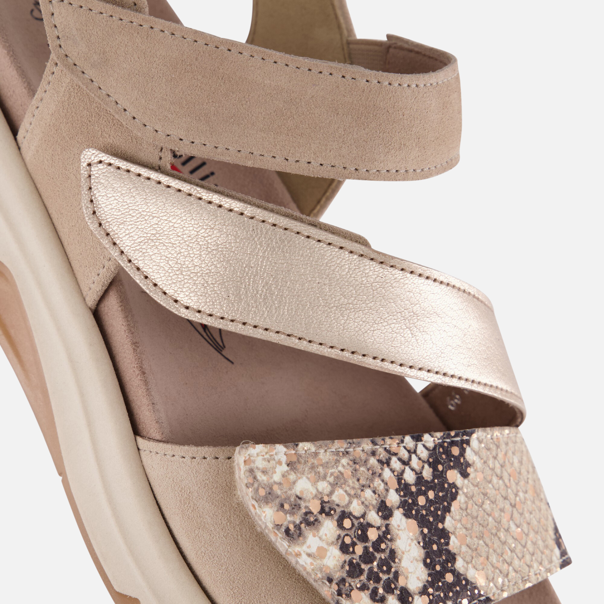 Gabor Rollingsoft Sandalen beige Synthetisch afbeelding 4