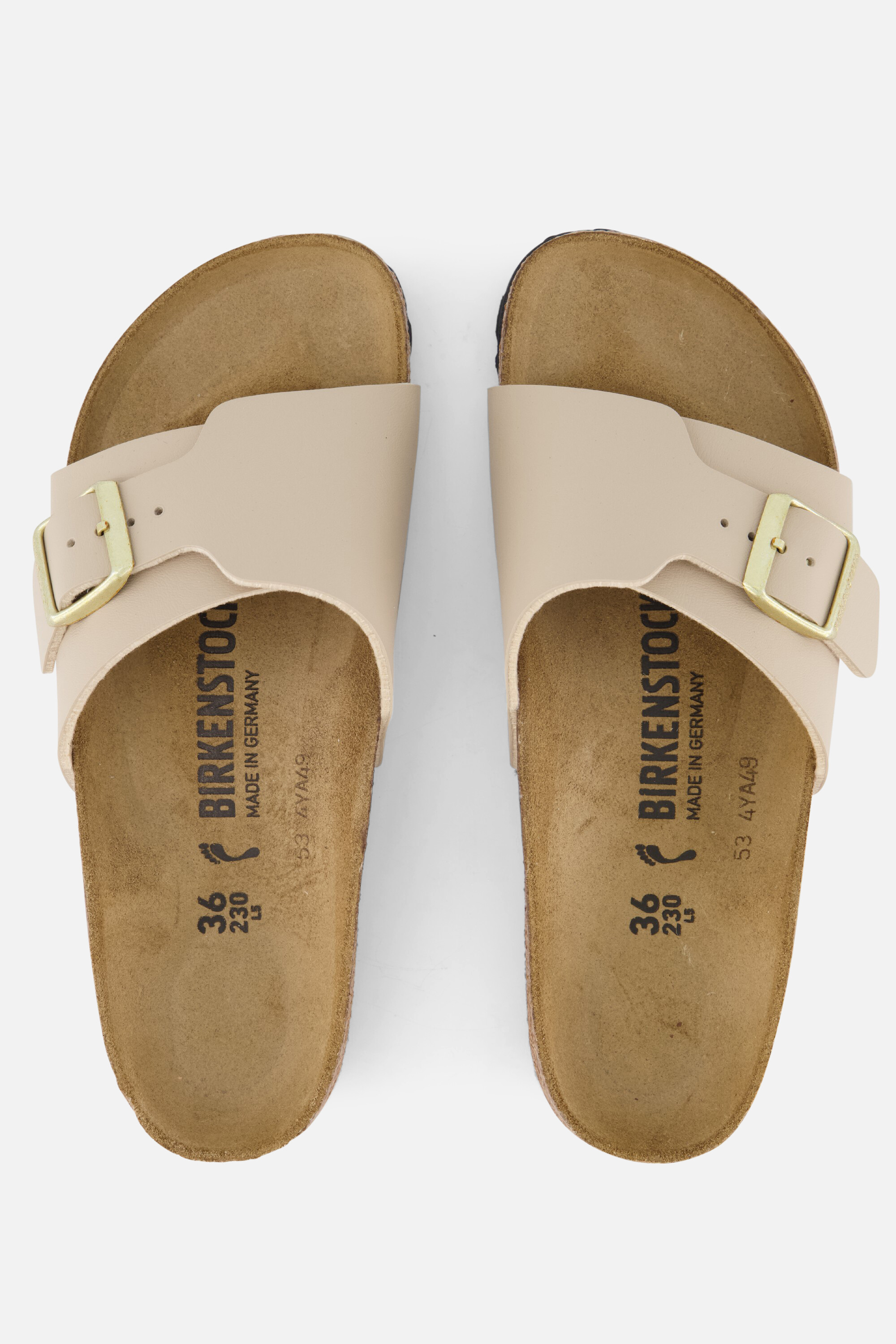 Birkenstock Catalina Classic Slippers beige afbeelding 2