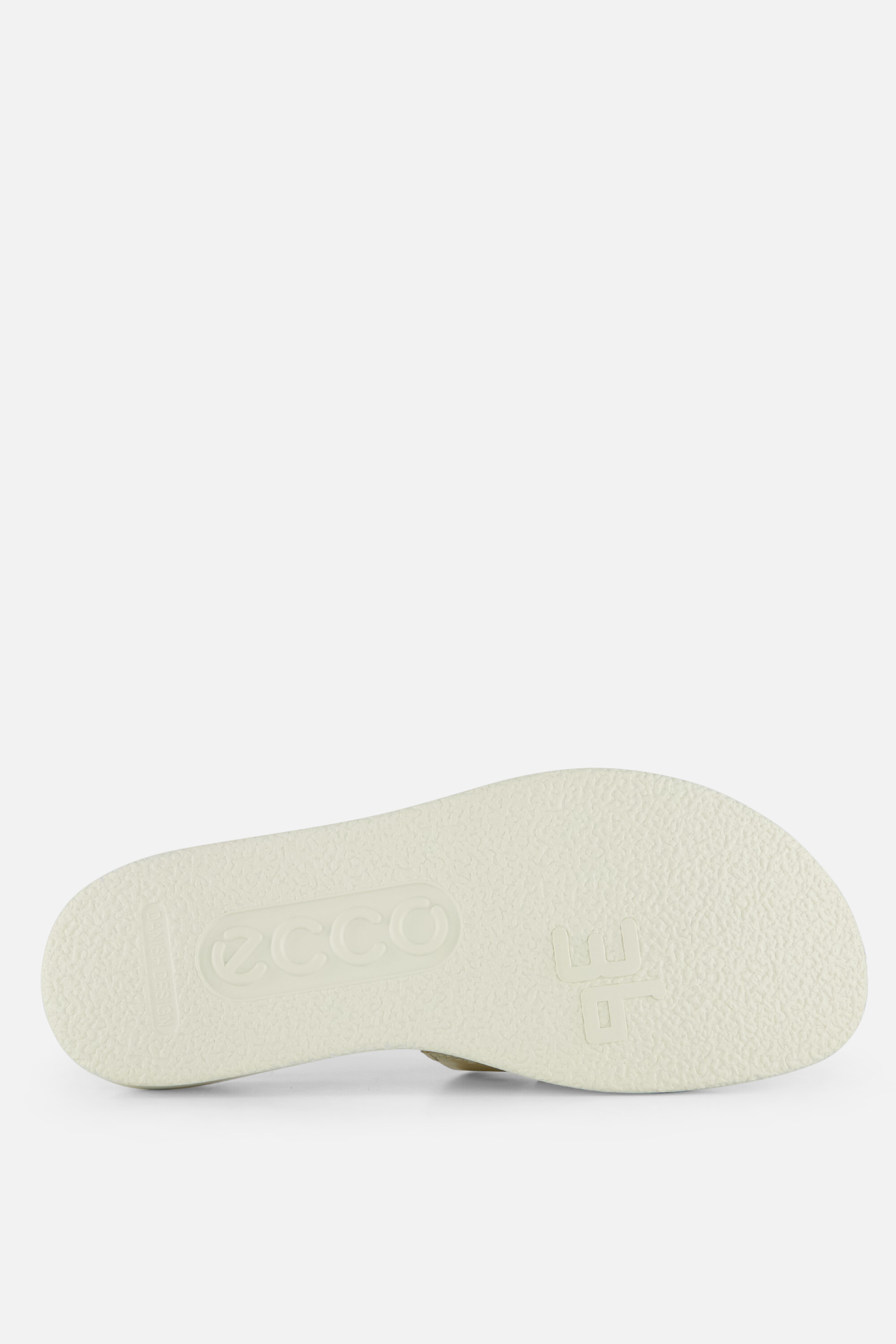Ecco Flowt Slippers wit Leer afbeelding 2
