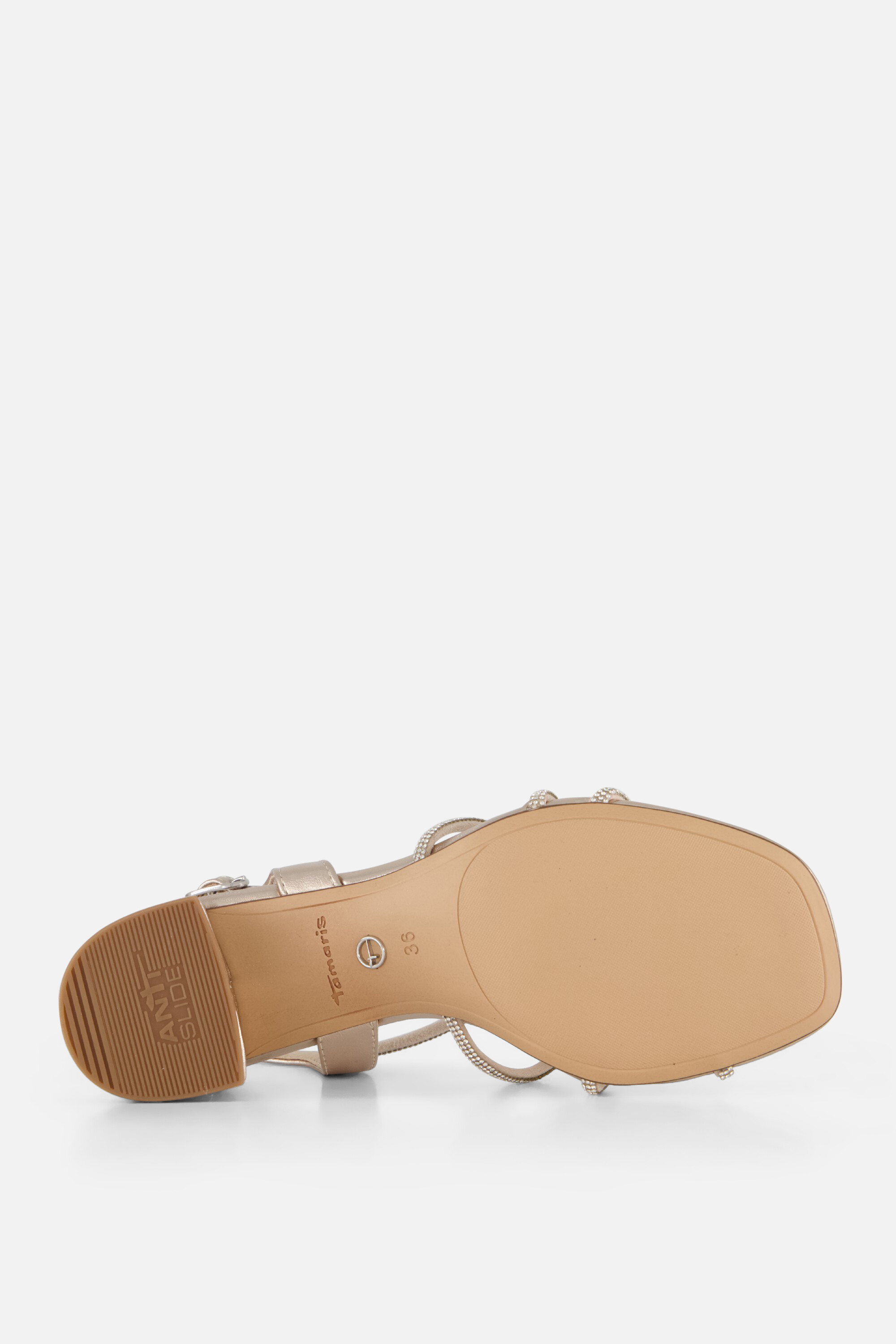 Tamaris Sandalen met hak goud Synthetisch afbeelding 3