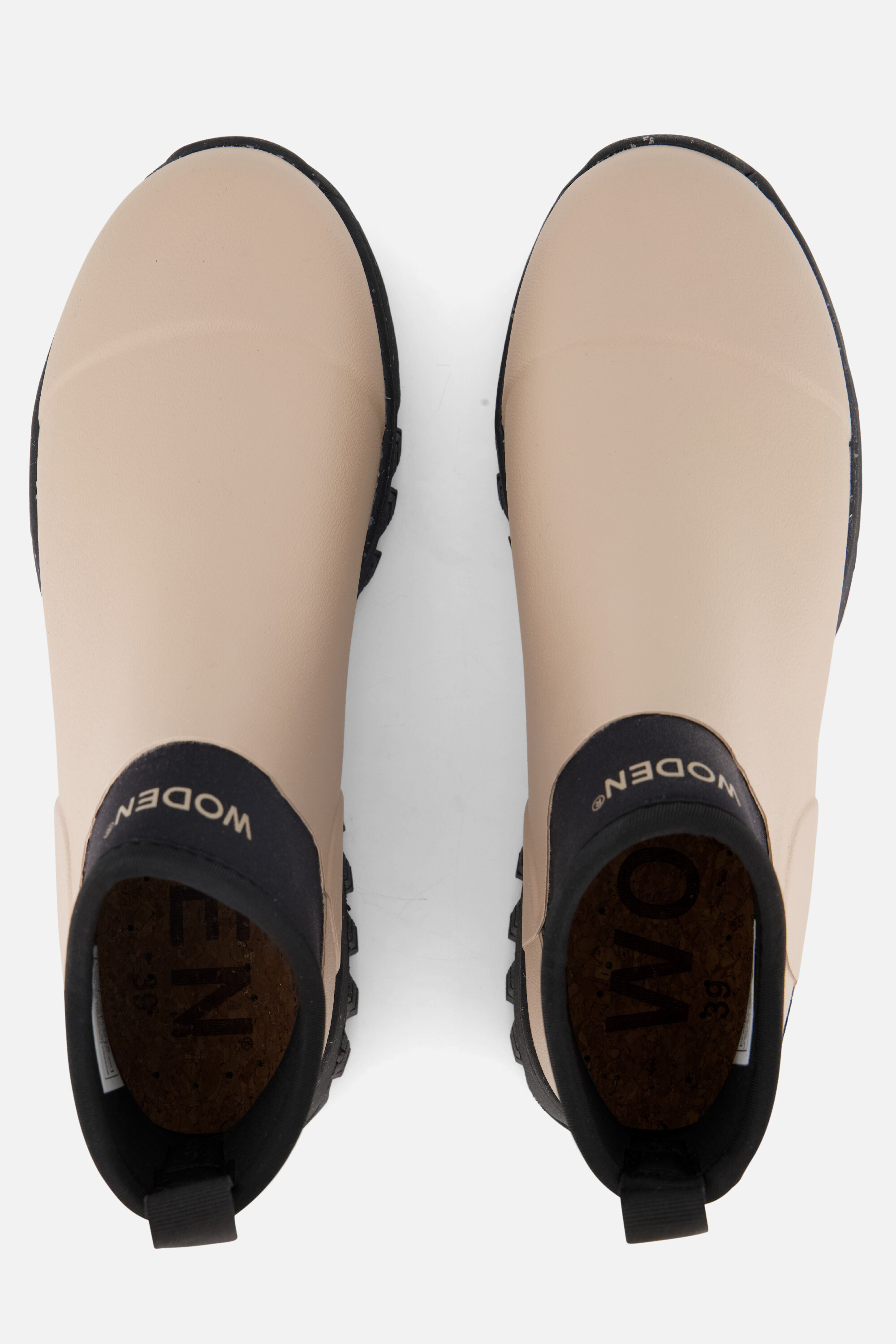 Woden Irene Waterproof Regenlaarzen taupe afbeelding 2