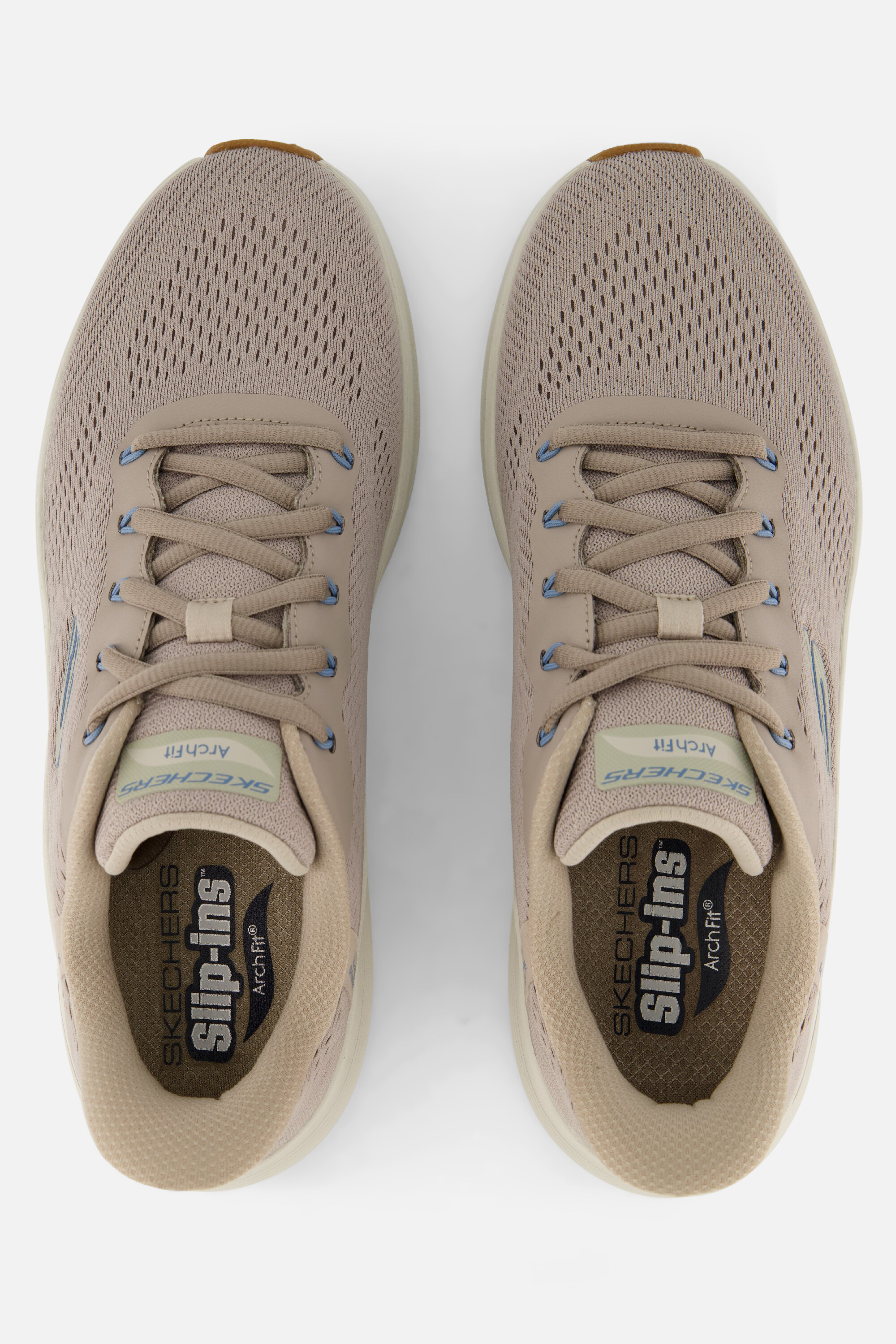 Skechers Arch Fit Slip-ins Instappers taupe afbeelding 2