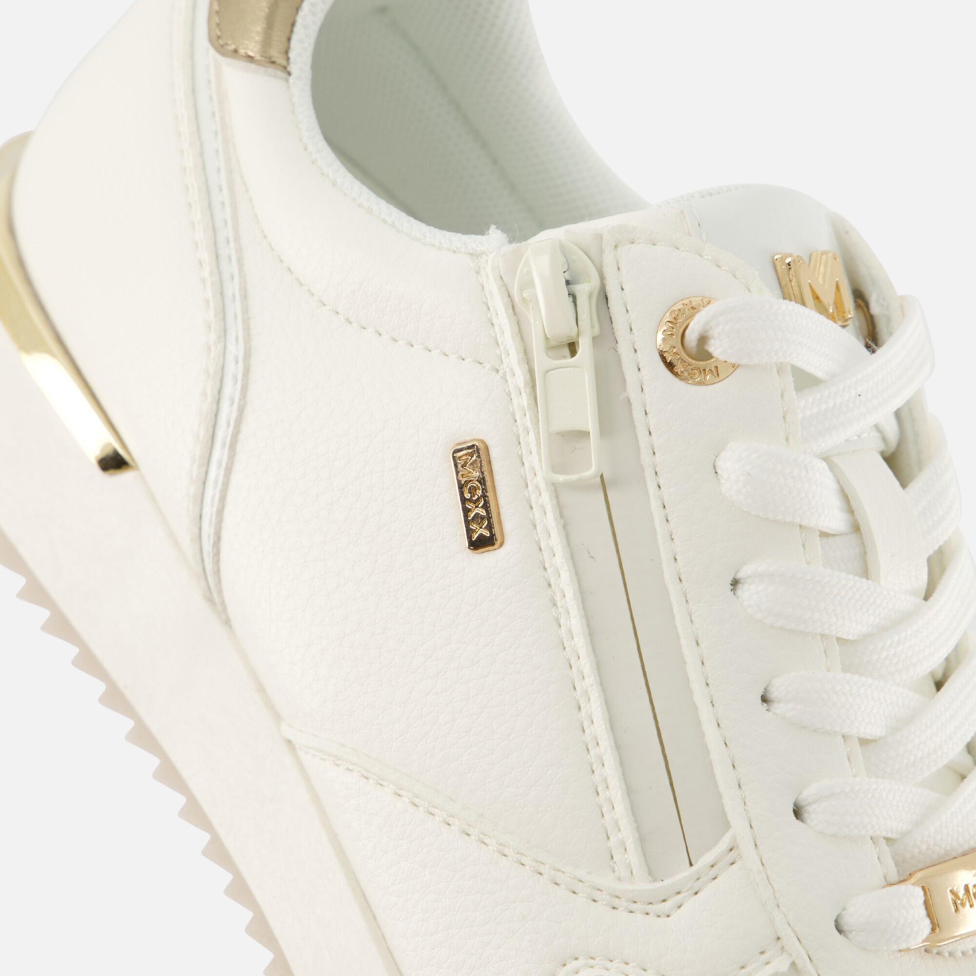 Mexx Mana Sneakers wit Pu afbeelding 4