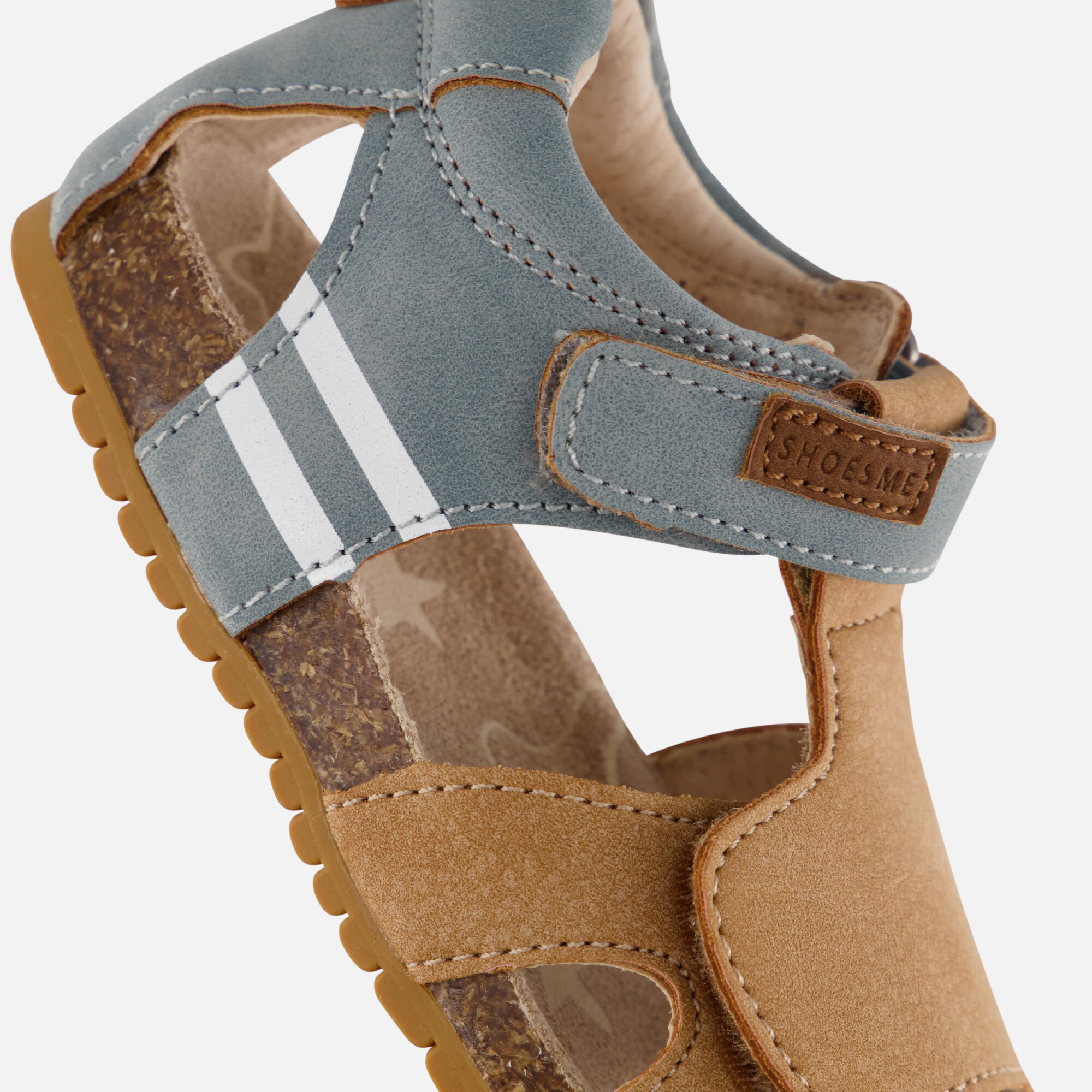 Shoesme Bio Sandalen blauw Leer afbeelding 4