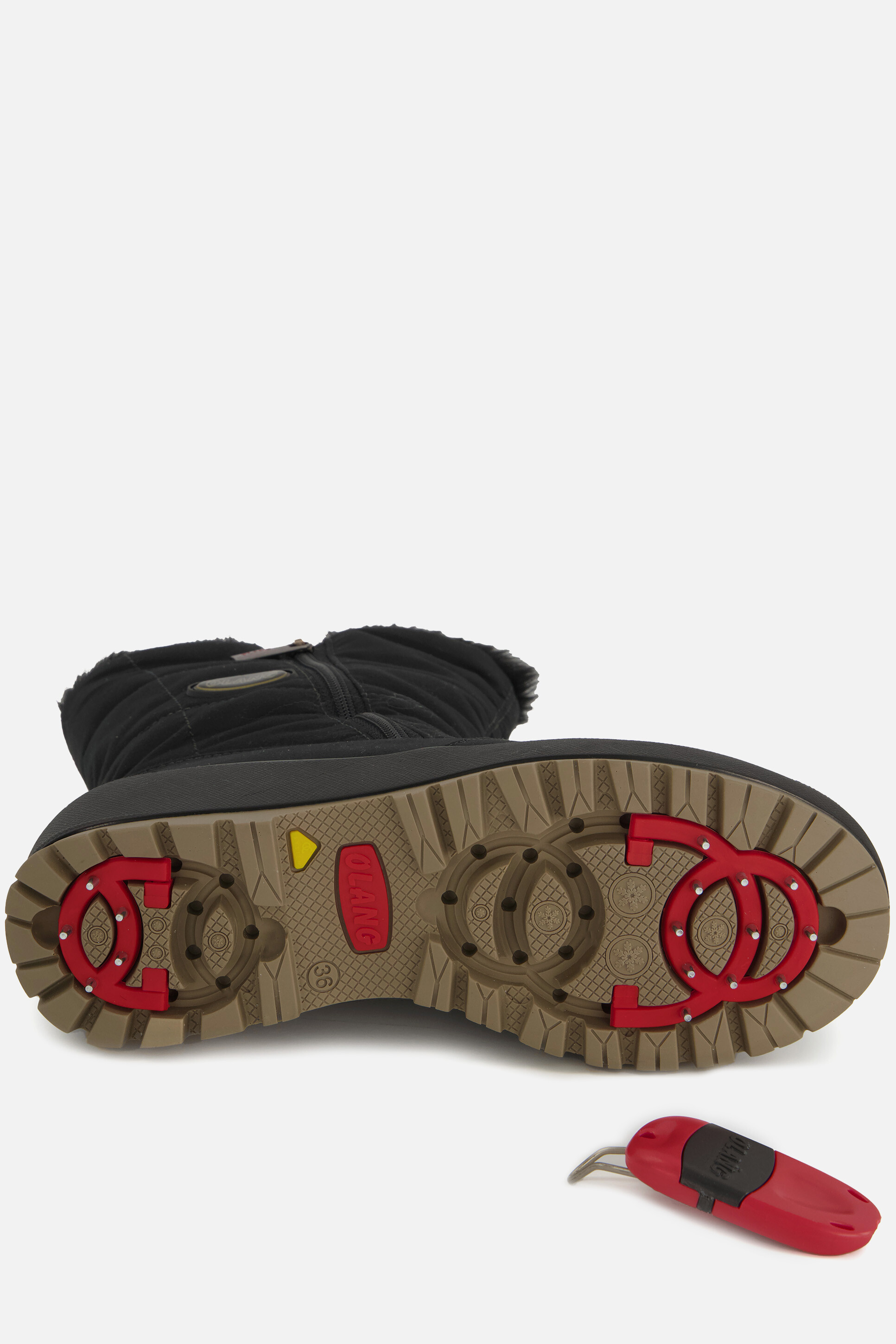 Olang Snowboots zwart Textiel afbeelding 3