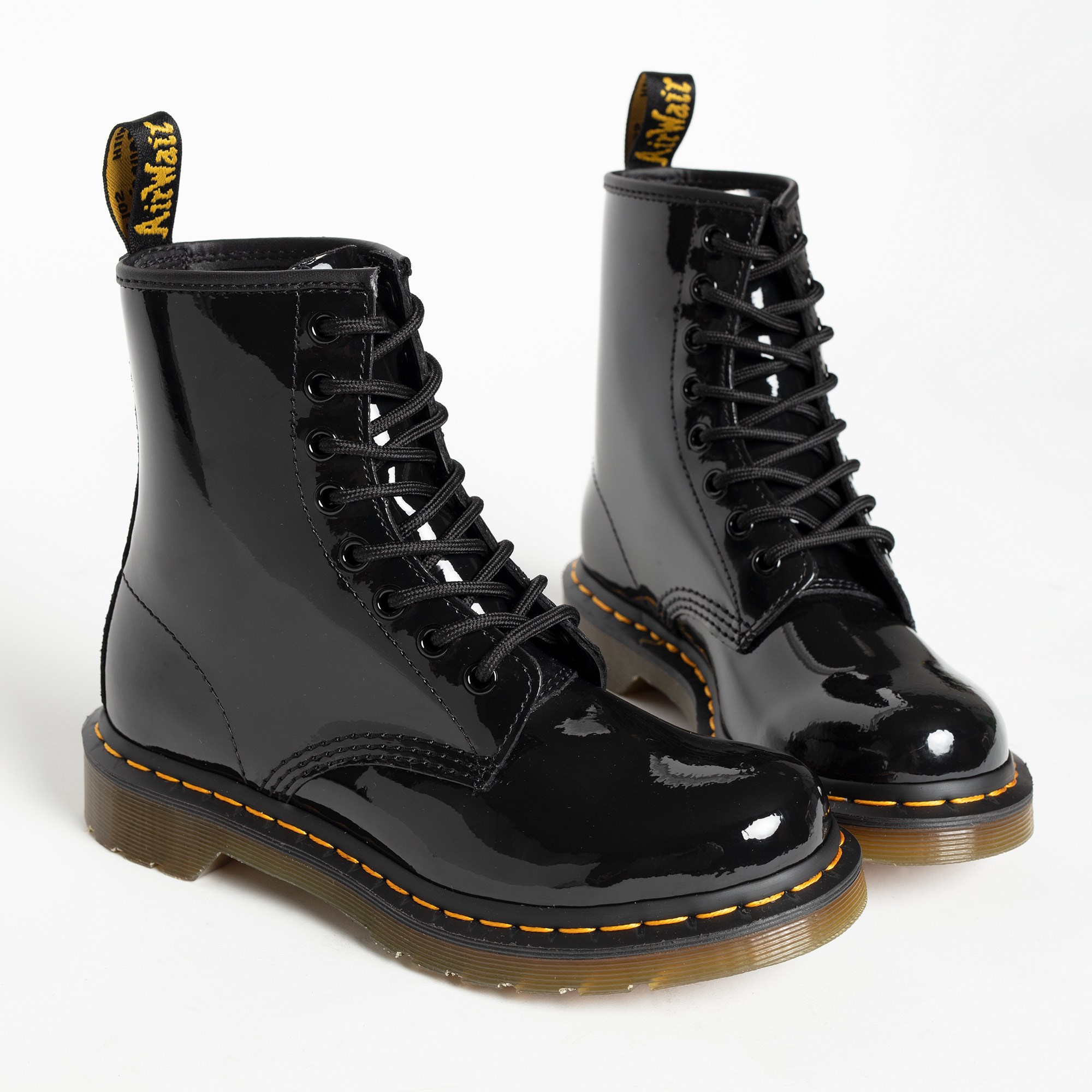 Dr. Martens 1460 Patent Lamper Veterboots zwart afbeelding 2