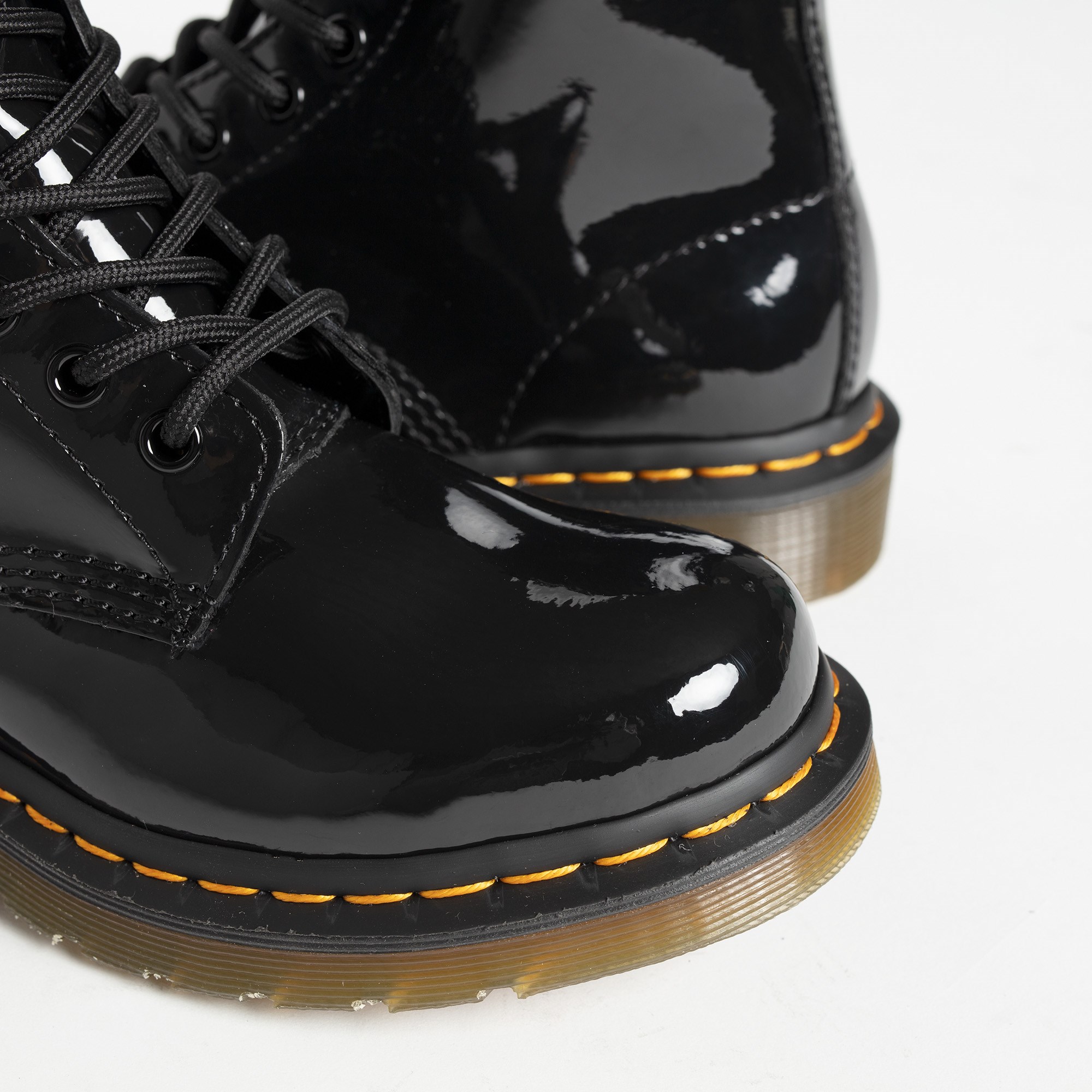 Dr. Martens 1460 Patent Lamper Veterboots zwart afbeelding 3