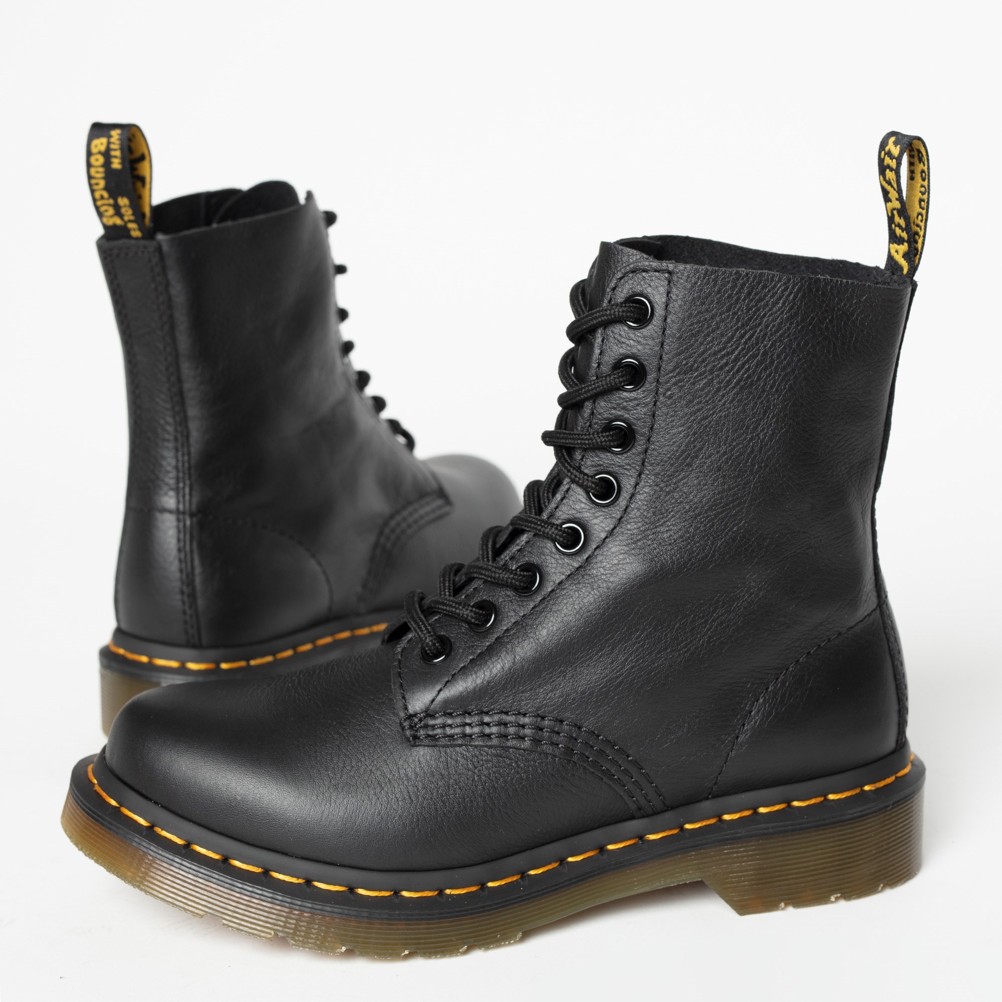 Dr. Martens 1460 Pascal Virginia veterboots zwart afbeelding 2