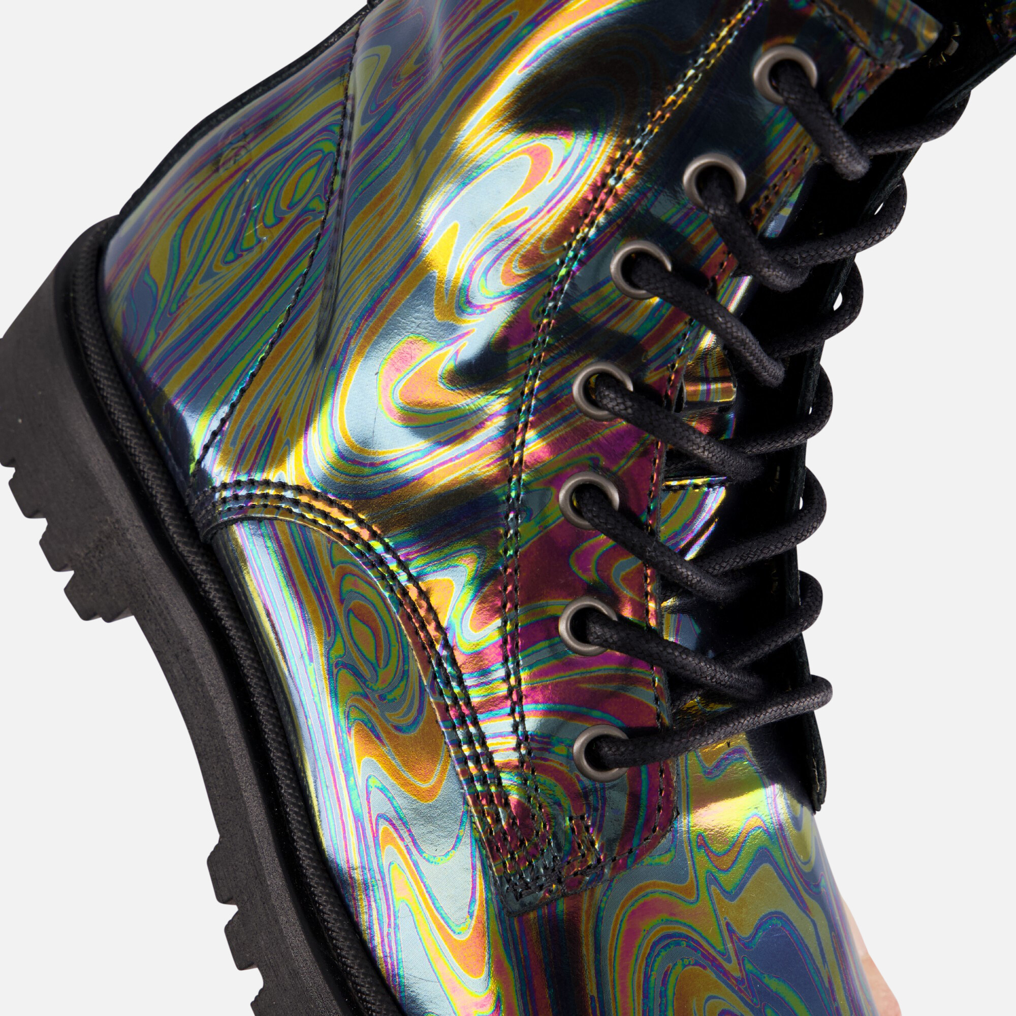 Giga Veterboots Hollogram zwart Leer afbeelding 4
