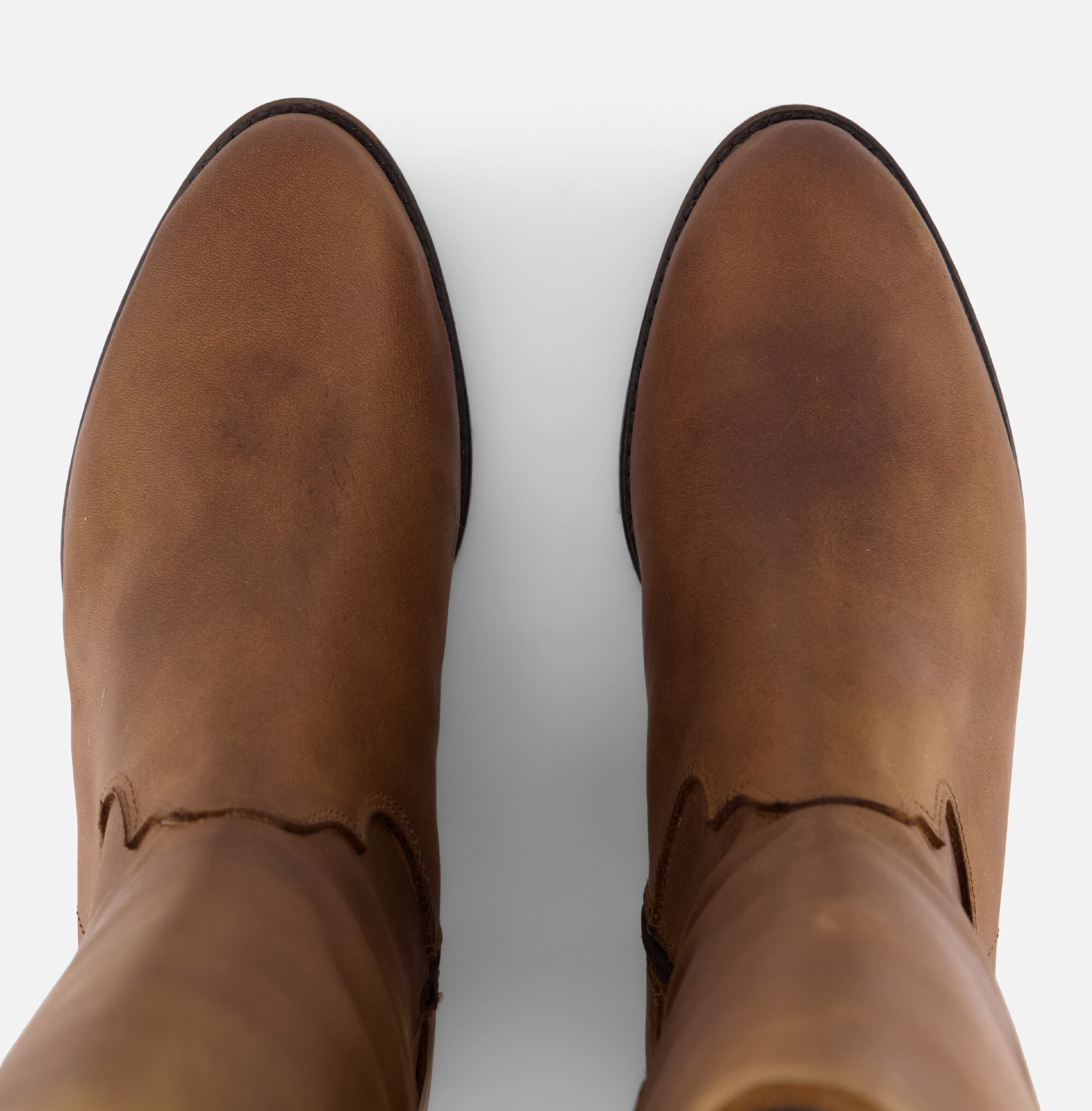 Aqa Hoge laarzen cognac Nubuck afbeelding 2