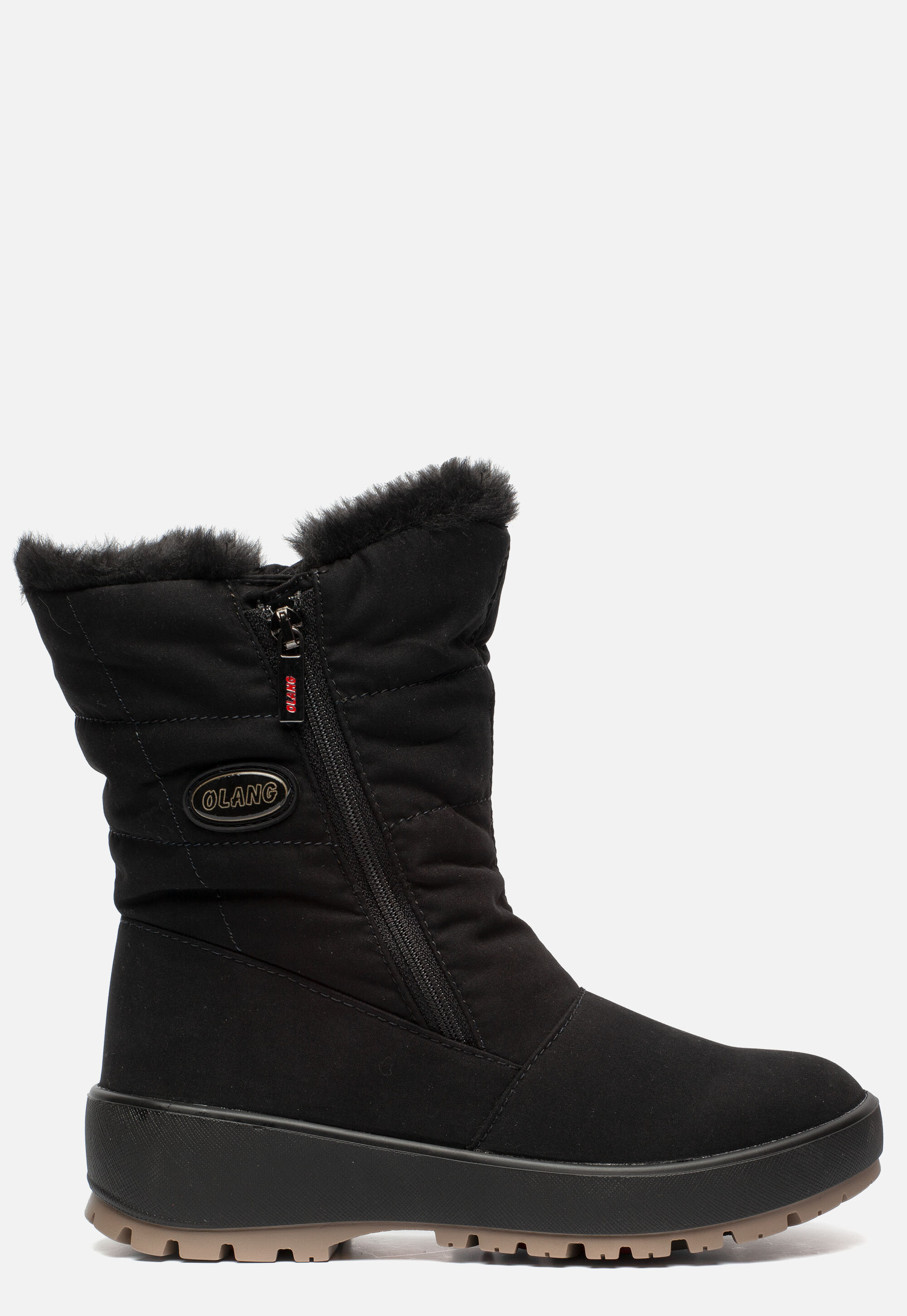 Olang Snowboots zwart Textiel afbeelding 4