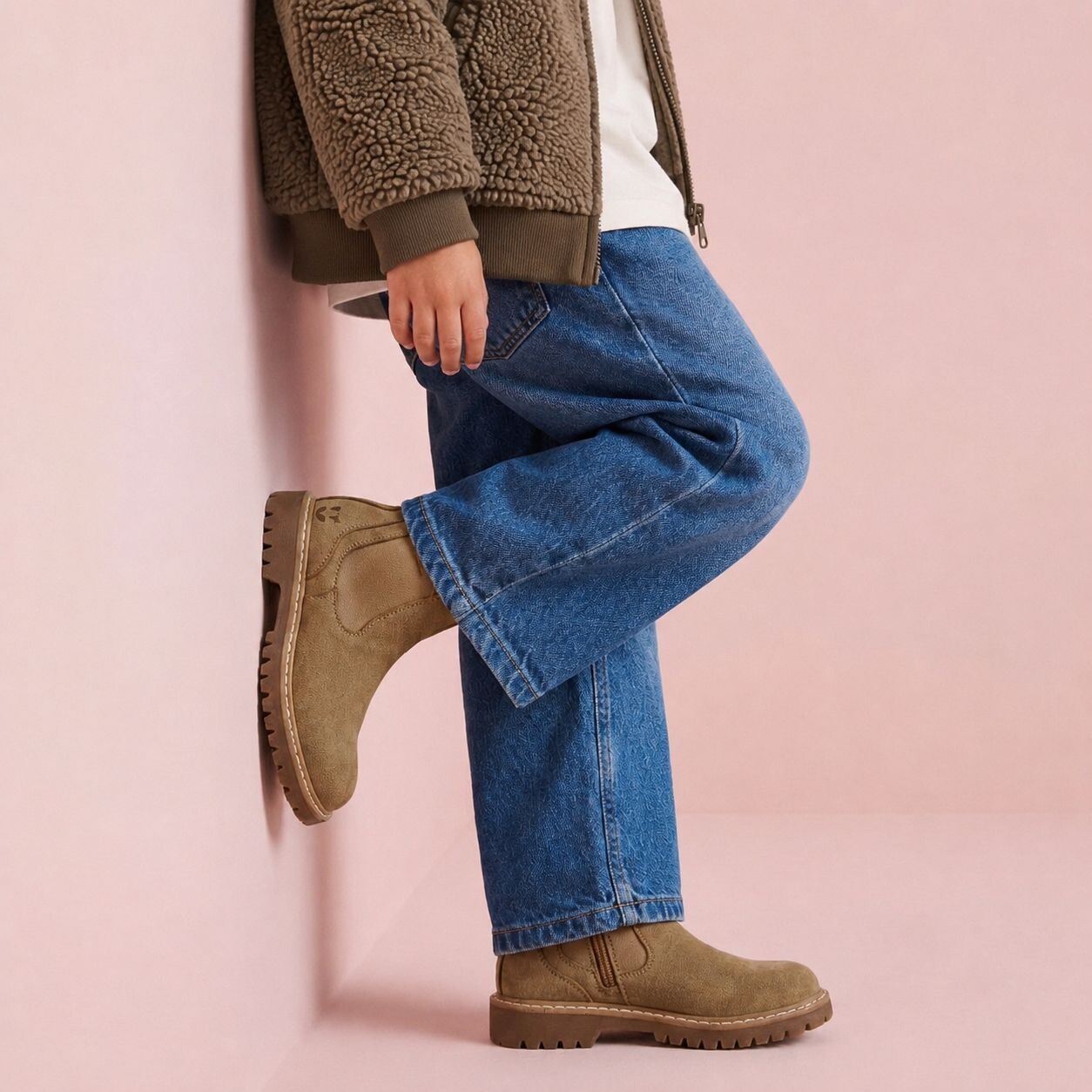 Muyters Chelseaboots taupe