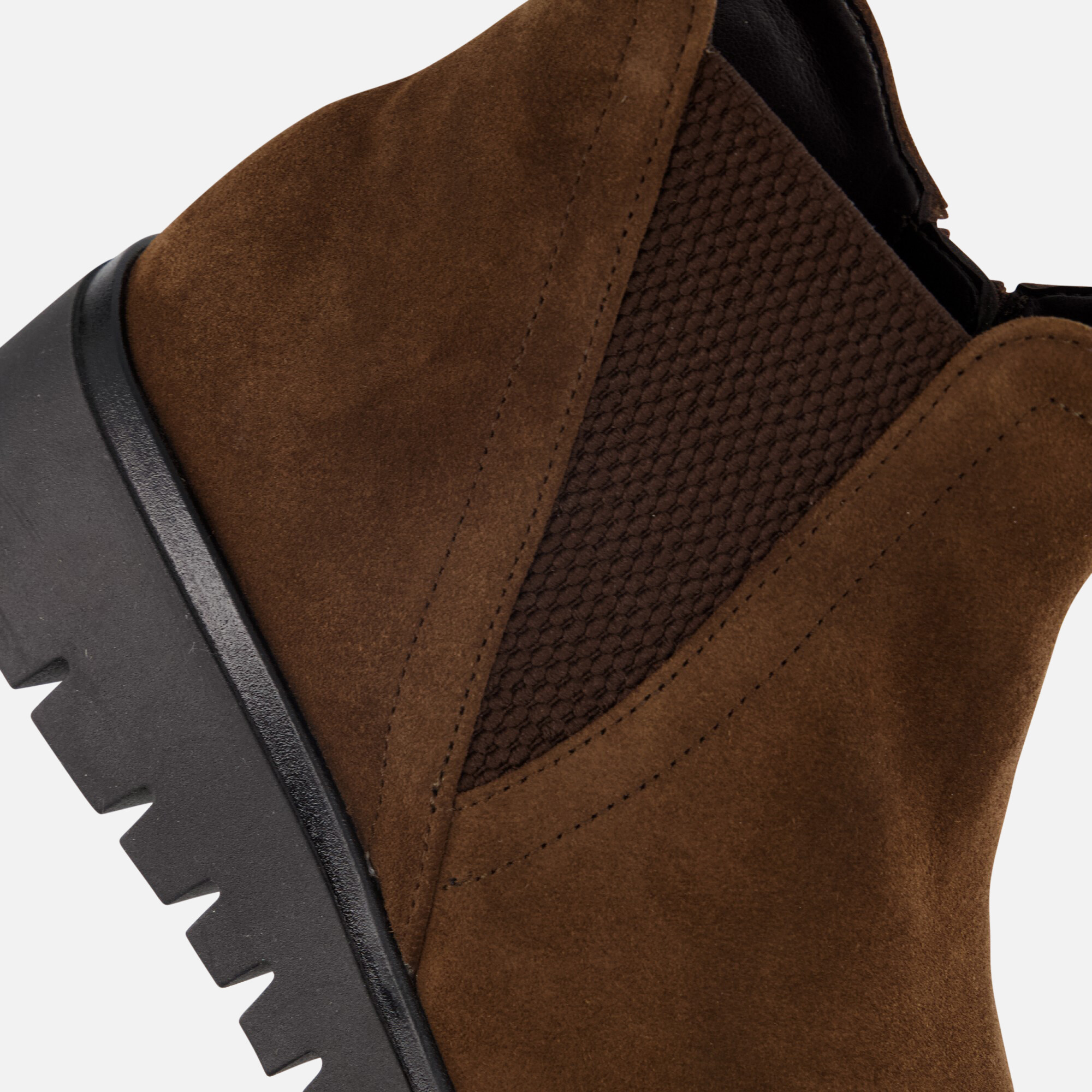 Gabor Chelsea boots bruin Suede afbeelding 4