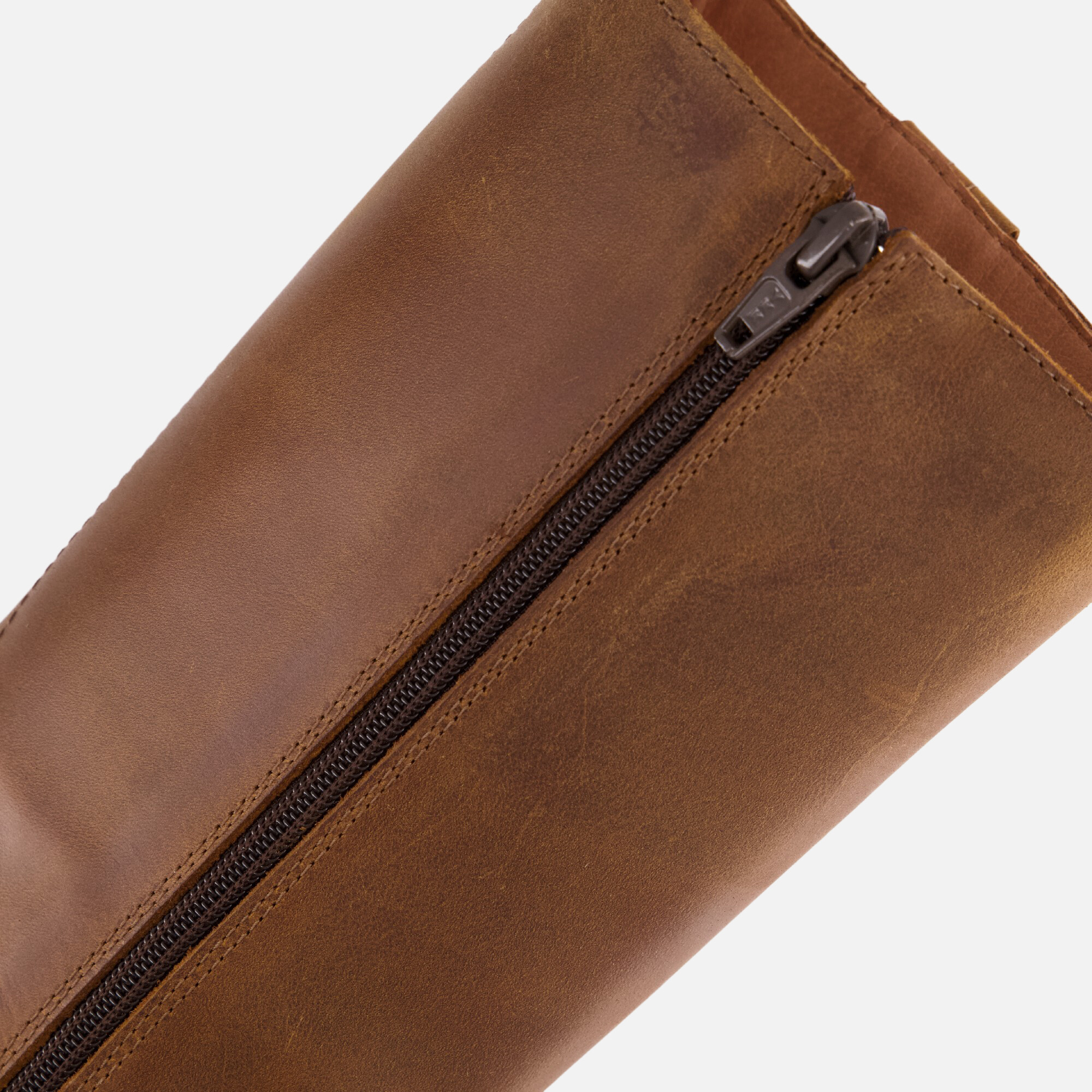 Aqa Hoge laarzen cognac Nubuck afbeelding 4