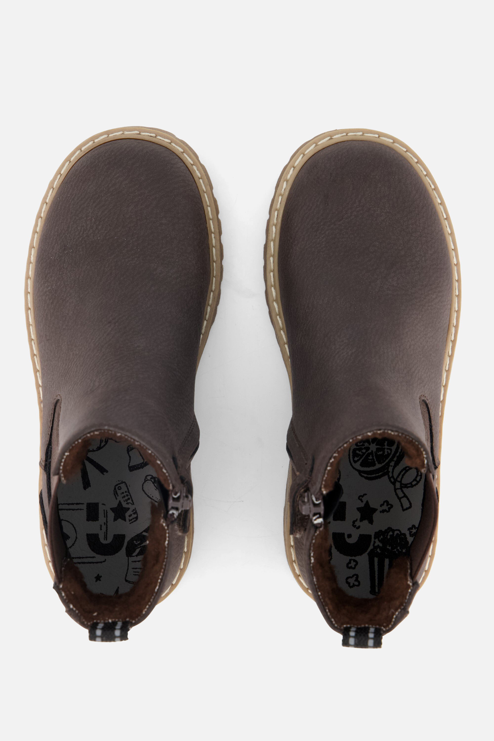 Muyters Chelsea boots bruin Synthetisch afbeelding 2