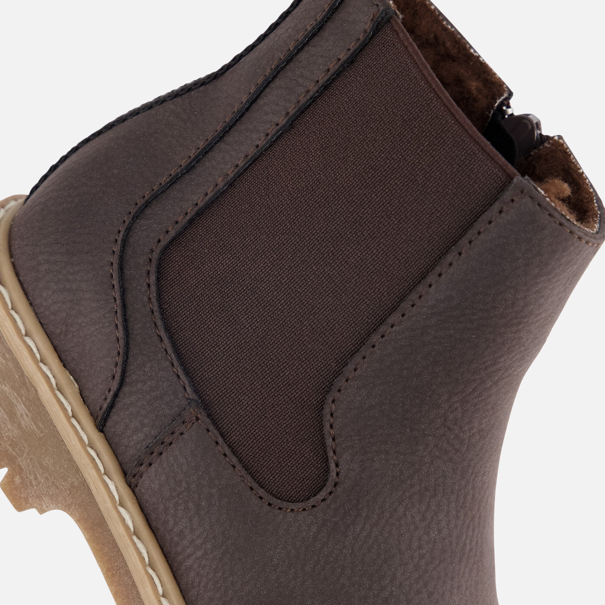 Muyters Chelsea boots bruin Synthetisch afbeelding 4
