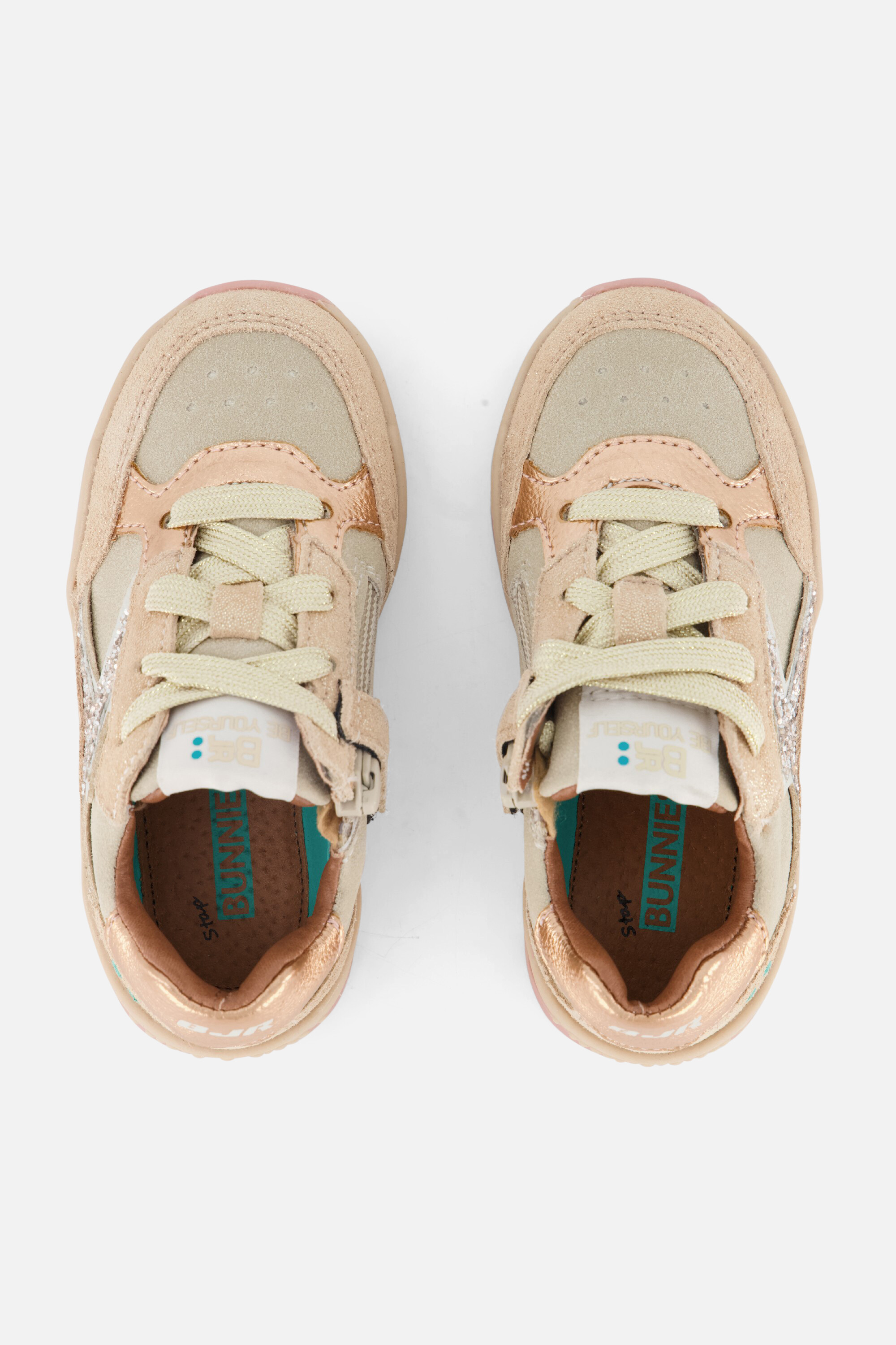BunniesJR Cleo Chunky Sneakers roze Leer afbeelding 3