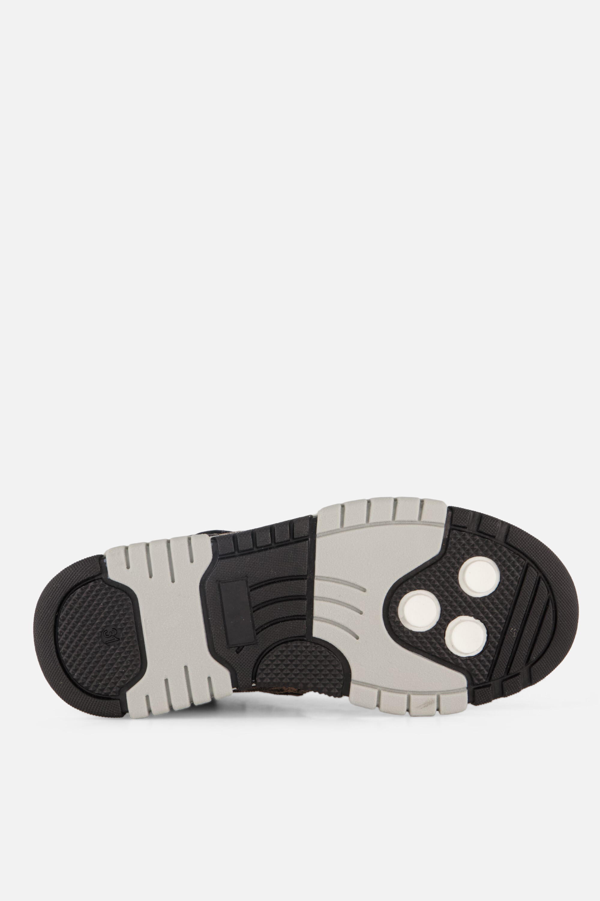 Giga Leopard Sneakers zwart Leer afbeelding 4
