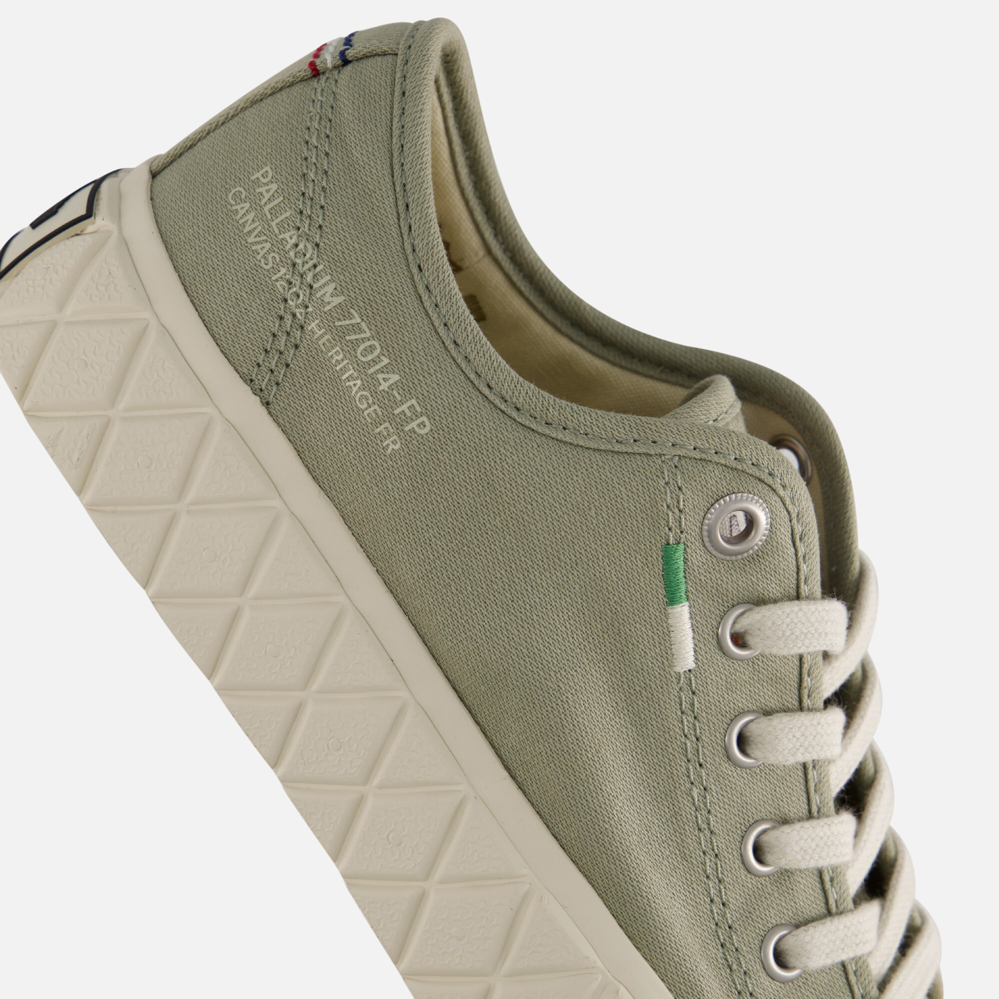 Palladium Palla Ace Low Sneakers grijs Canvas afbeelding 4