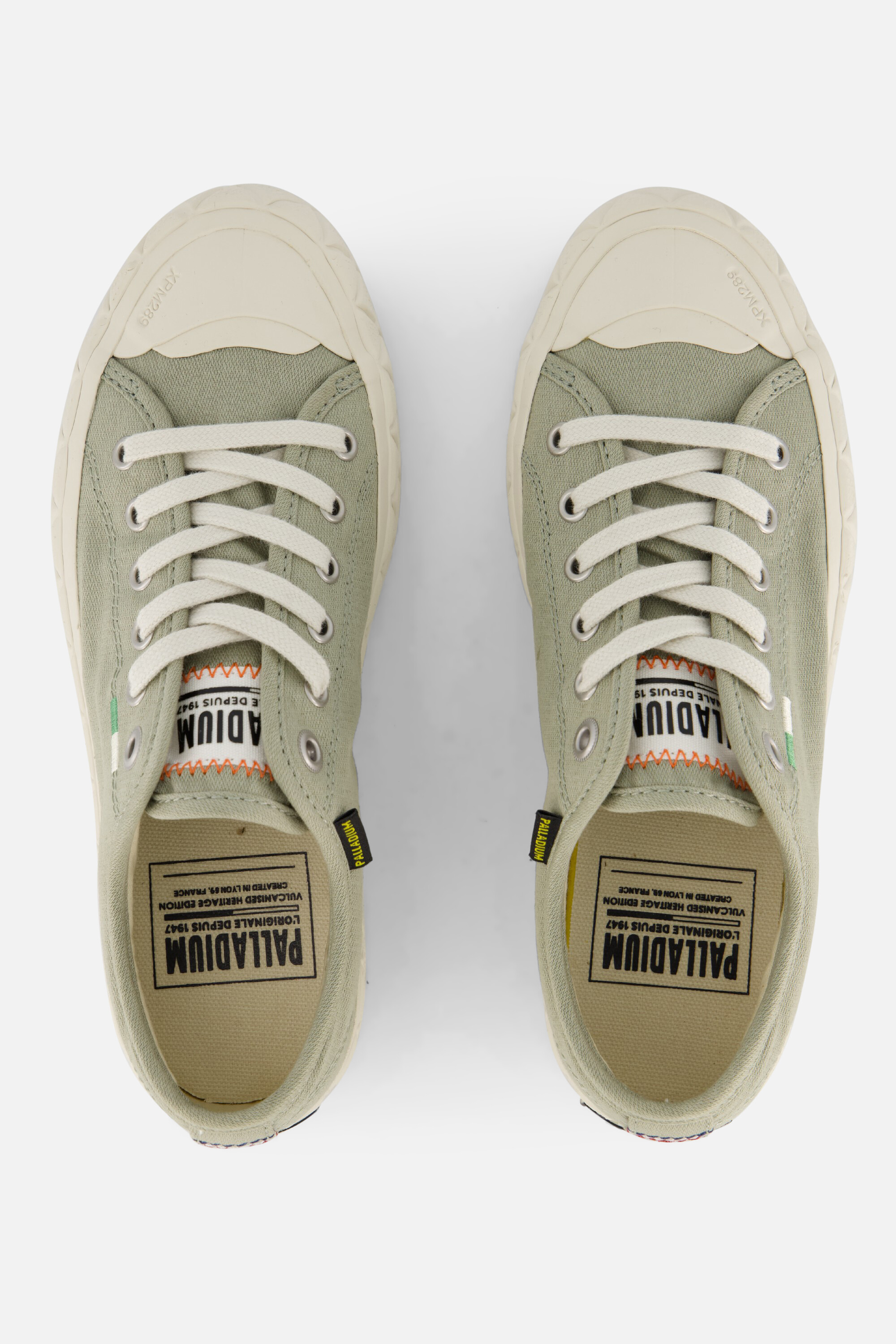 Palladium Palla Ace Low Sneakers grijs Canvas afbeelding 2