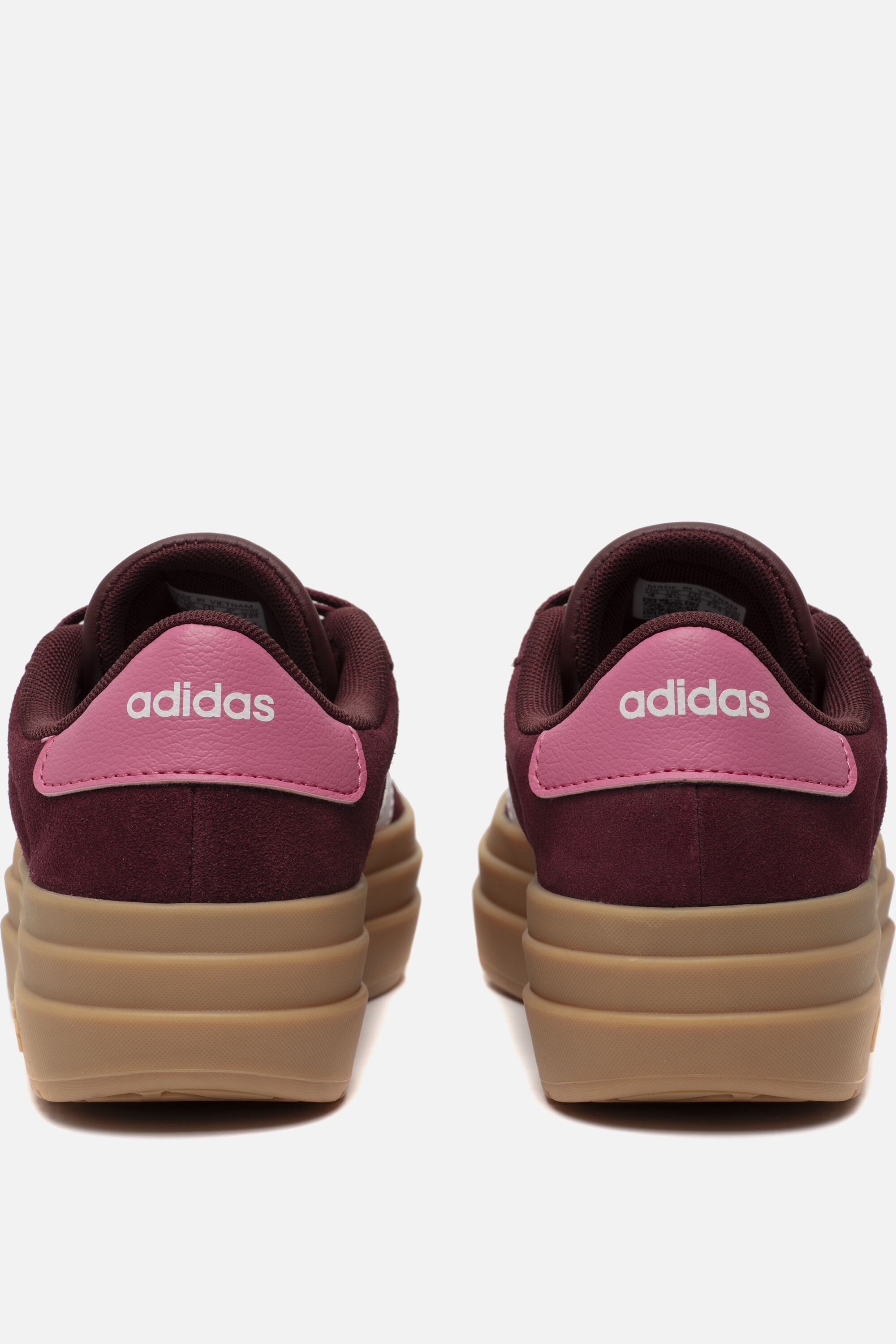 Adidas VL Court Bold Sneakers rood Leer afbeelding 2