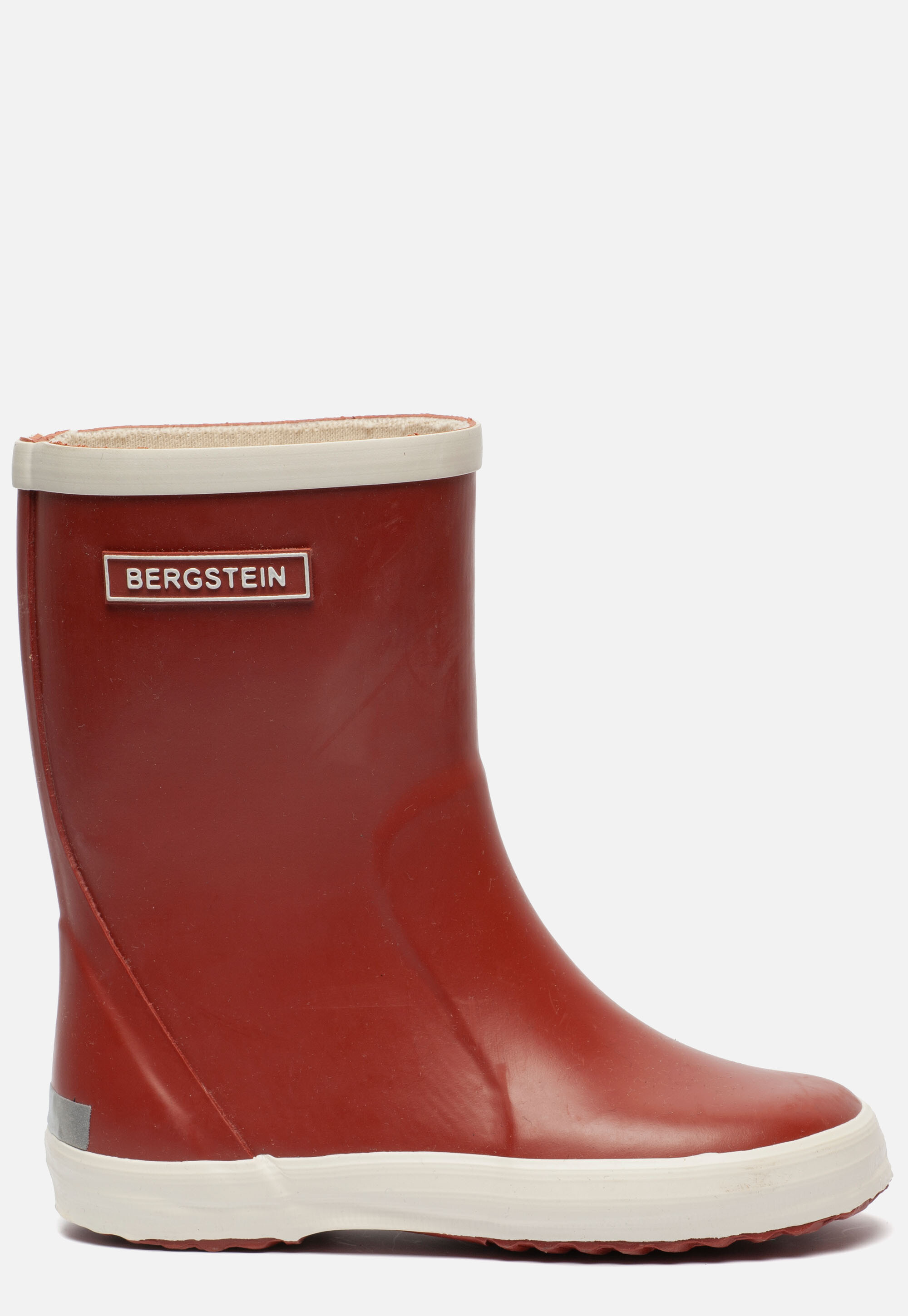 Bergstein Regenlaarzen bordeauxrood Rubber afbeelding 2