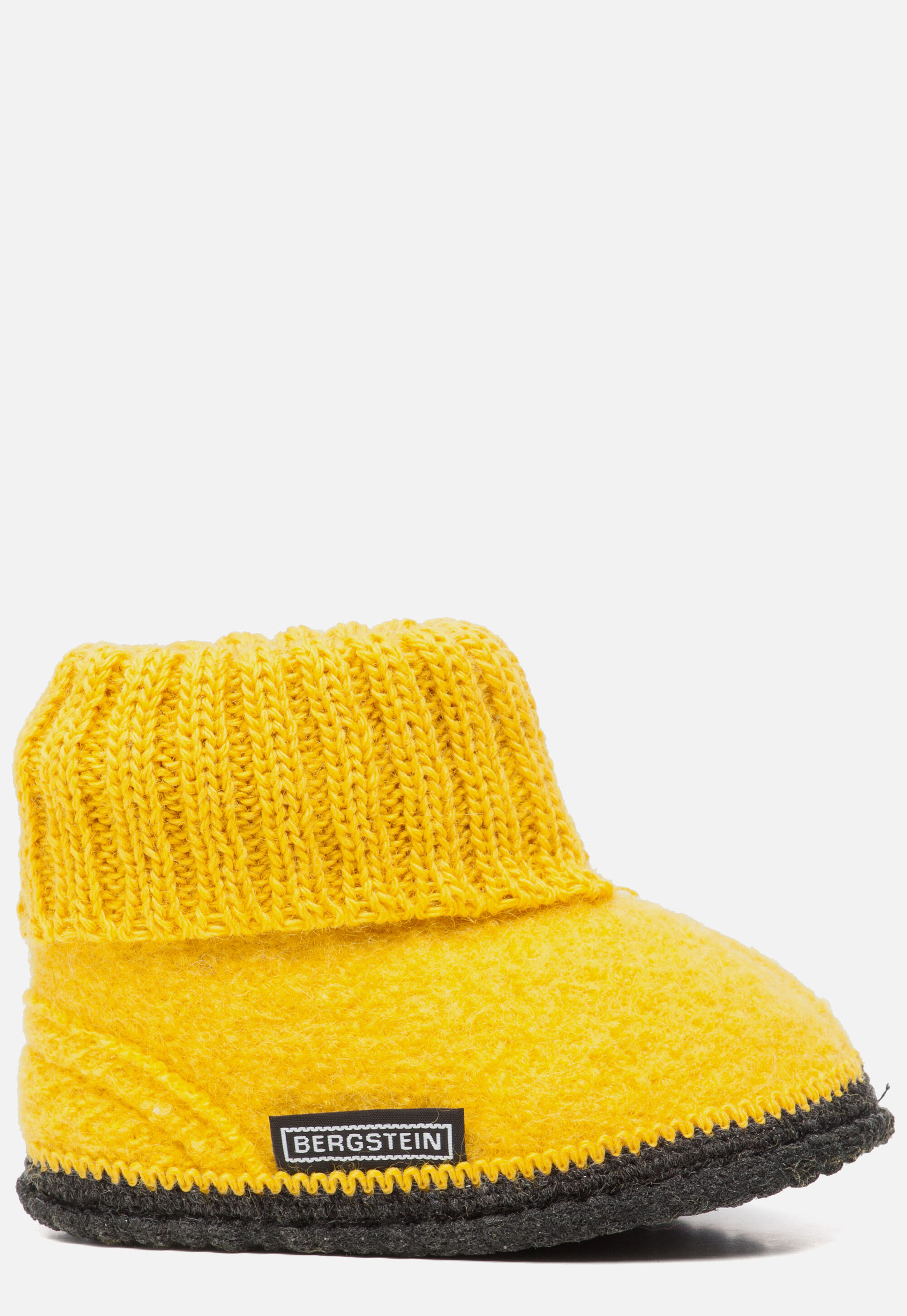 Bergstein Cozy slofjes geel Schapenwol 750205 afbeelding 2