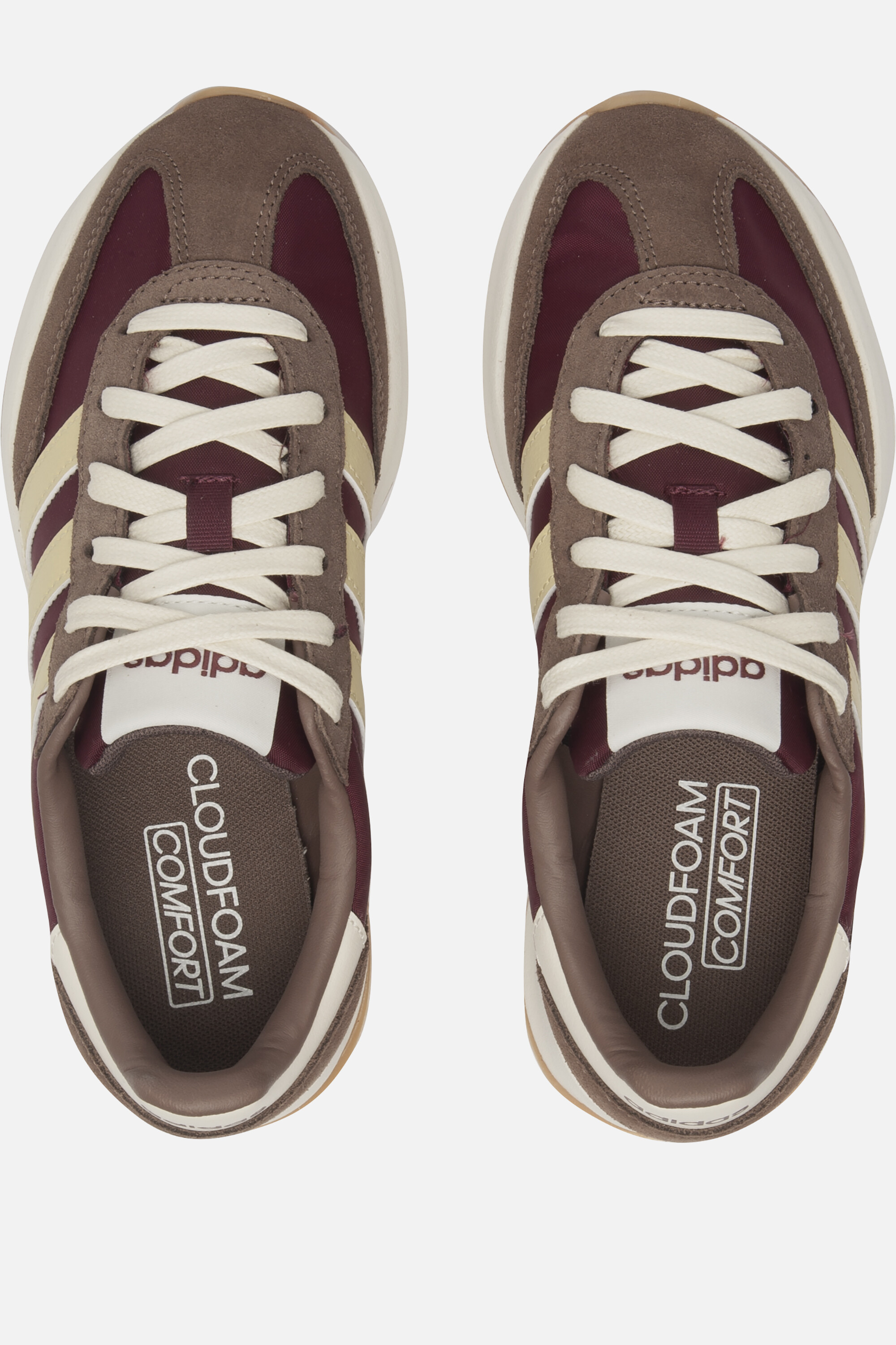 Adidas Run 70s 2.0 Sneakers bruin Synthetisch afbeelding 2