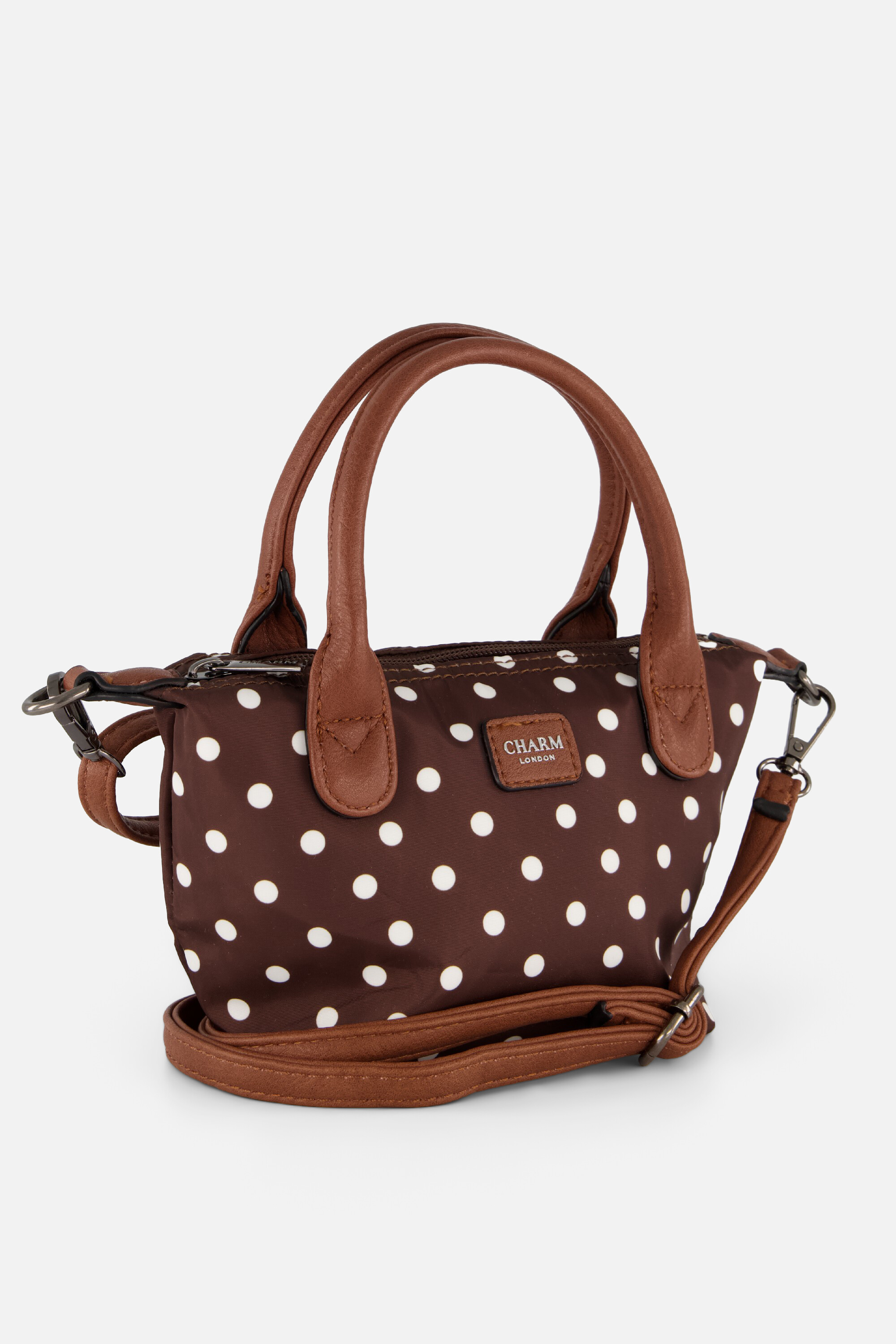 Charm London Buckingham Handtas bruin Synthetisch