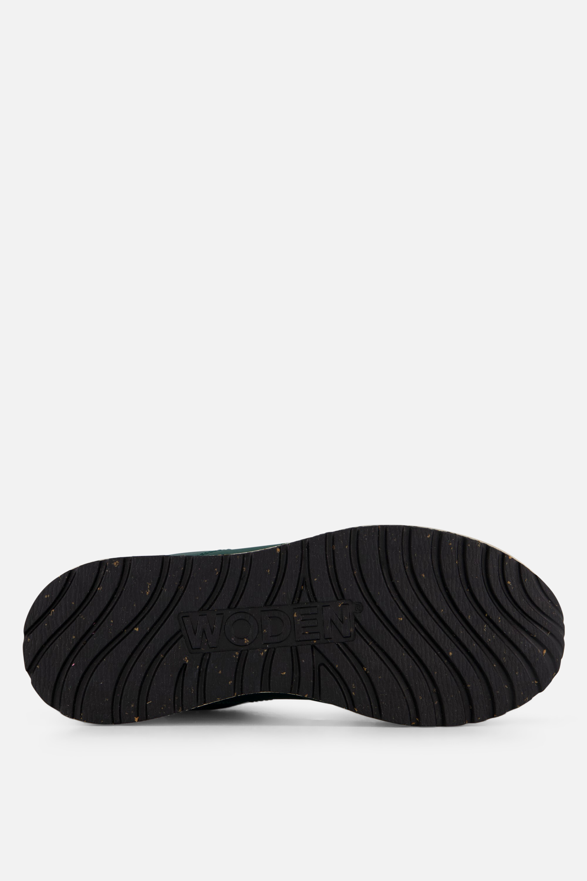 Woden Ronja Reflective Sneakers groen Leer afbeelding 3