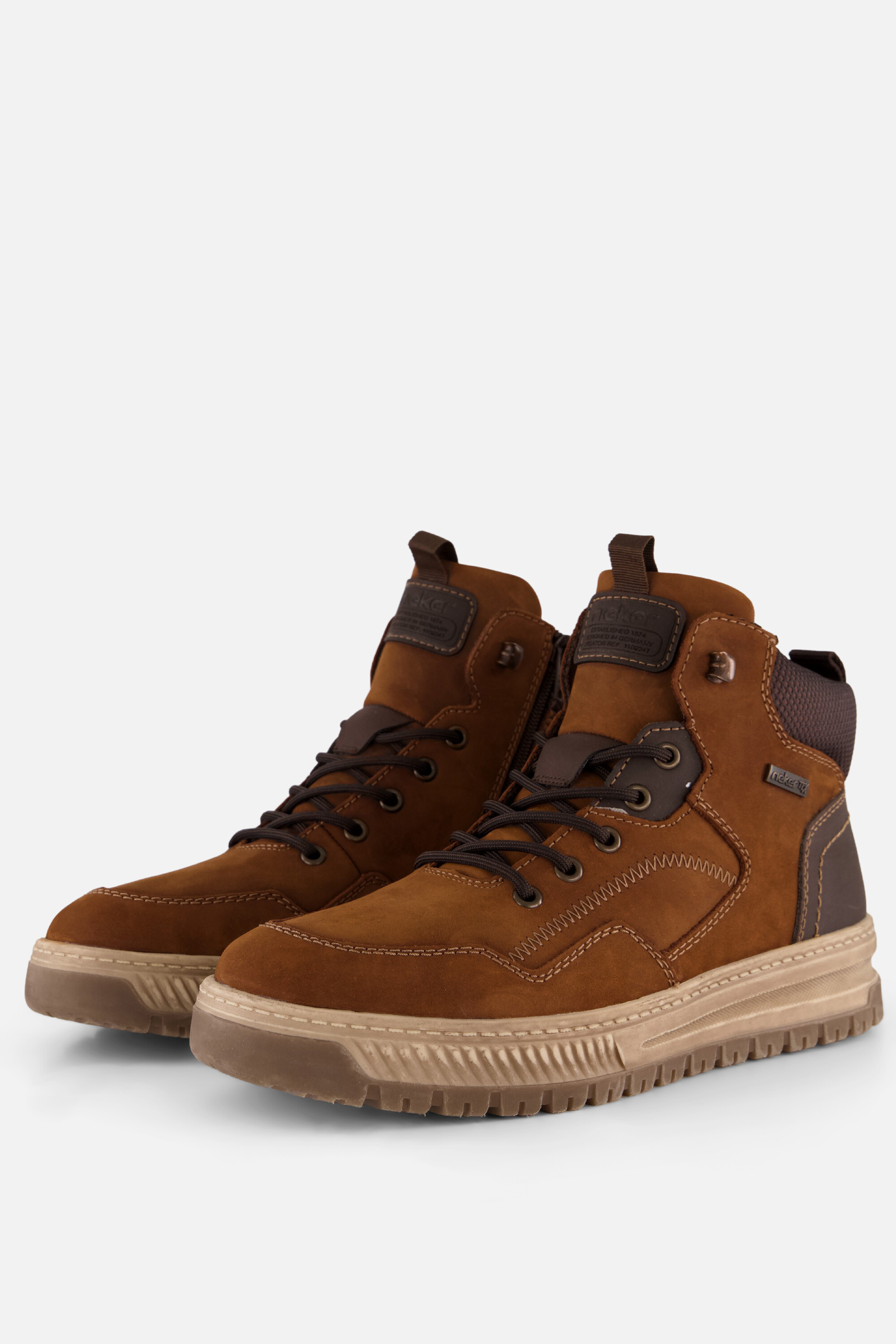 Rieker Rieker Tex veterboots cognac
