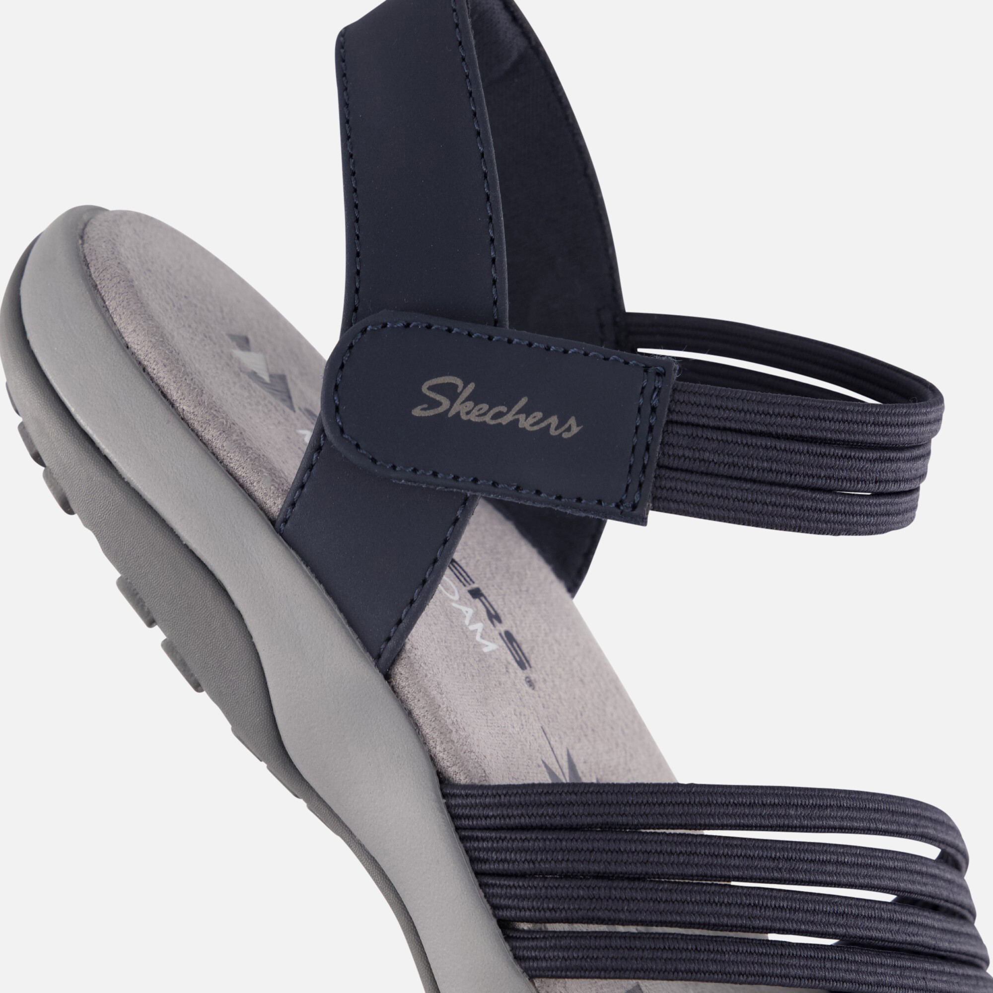 Skechers Reggae Slim sandalen blauw Vegan afbeelding 3