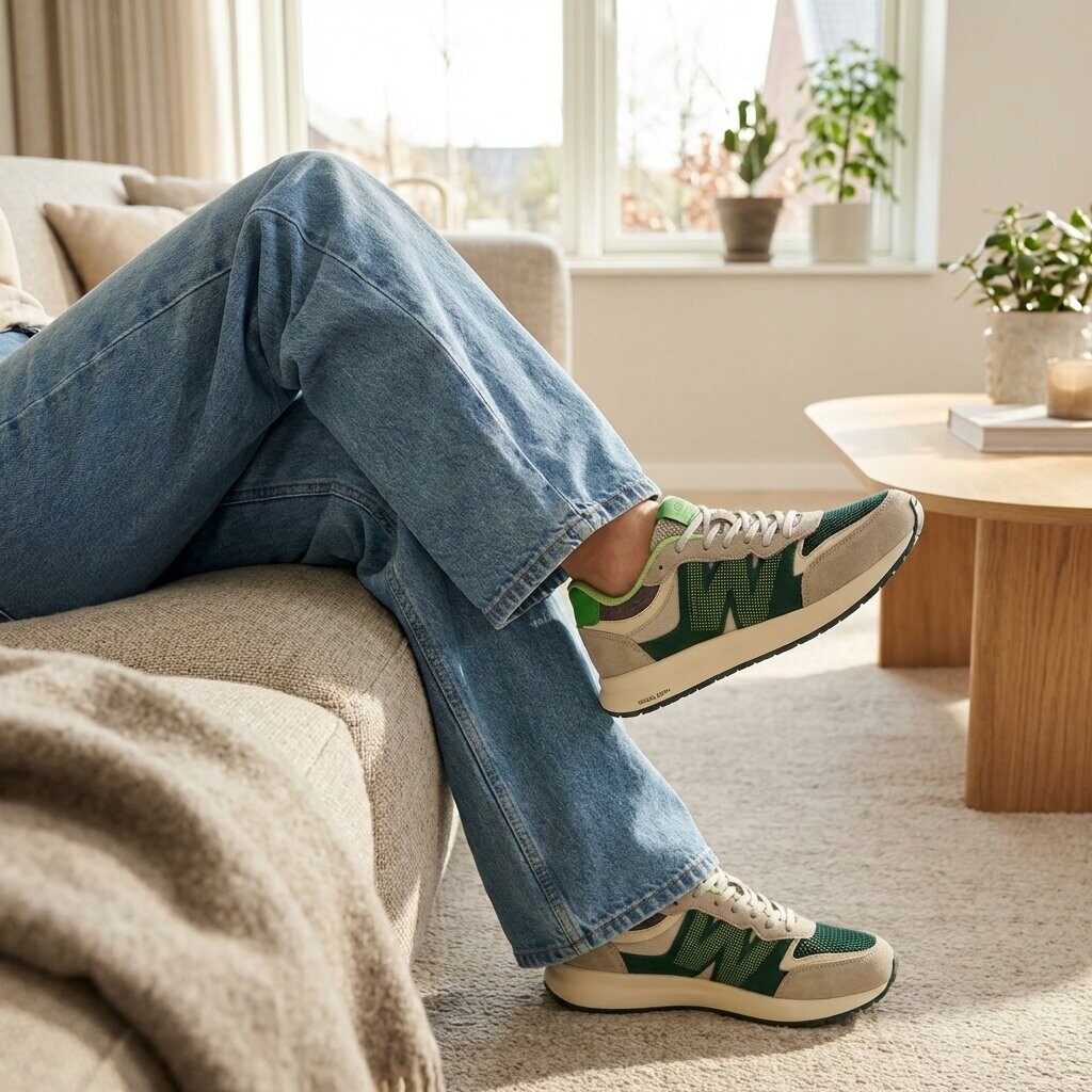 Woden Rigmor Exclusief sneakers groen