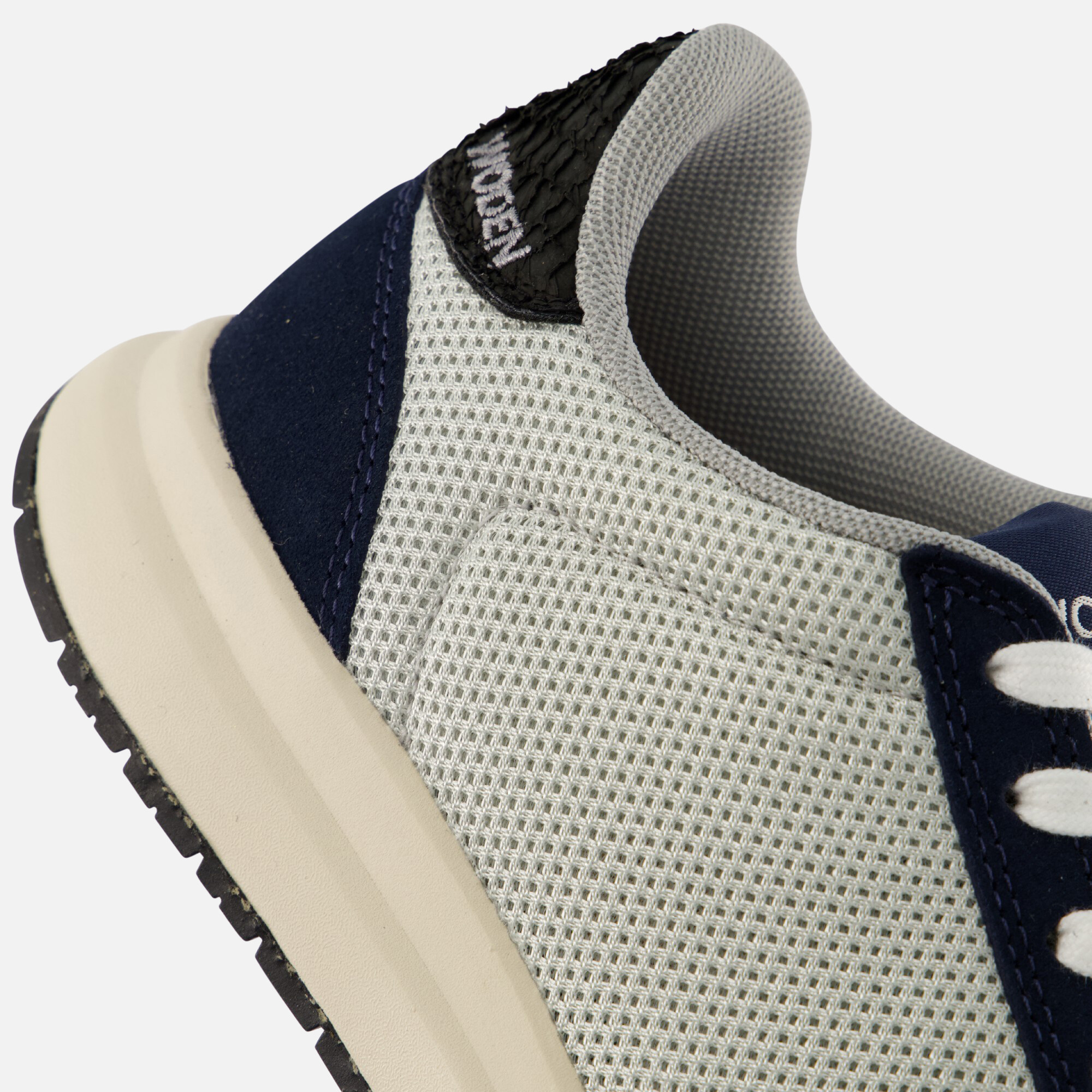 Woden Nicoline Sneakers blauw Textiel afbeelding 4