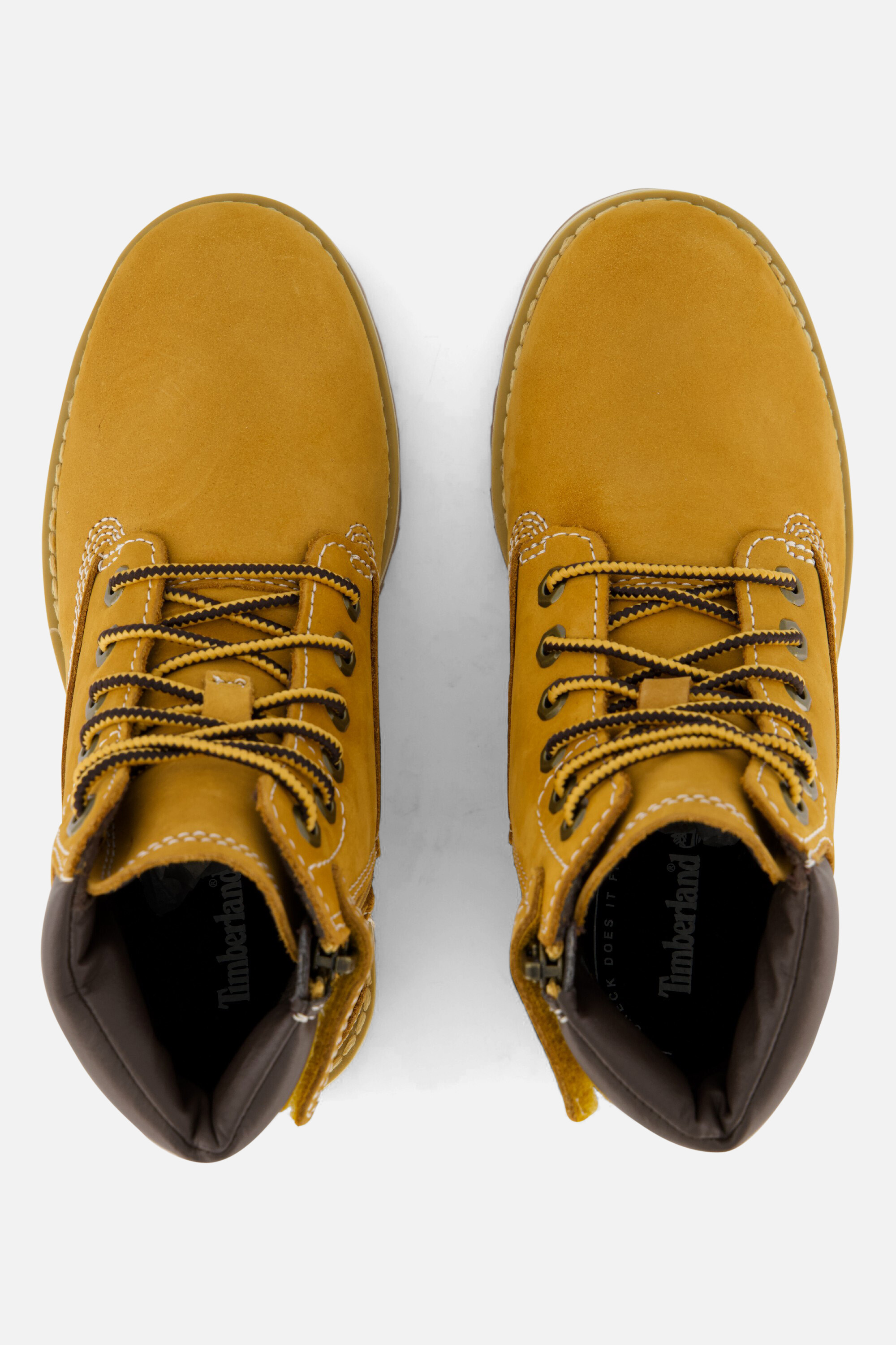 Timberland Courma Kid Mid Veterschoenen cognac afbeelding 2