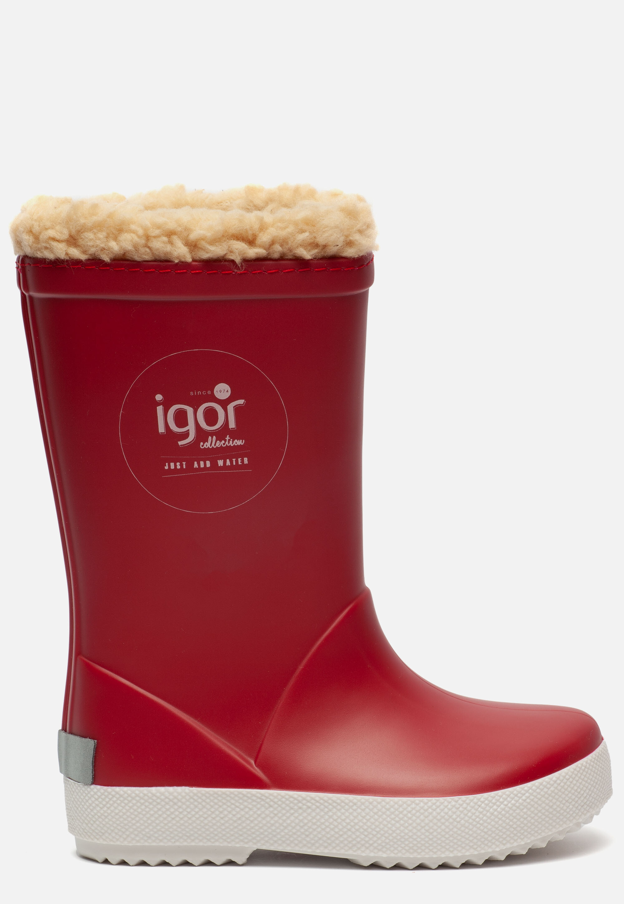 Igor Regenlaarzen rood Synthetisch afbeelding 2