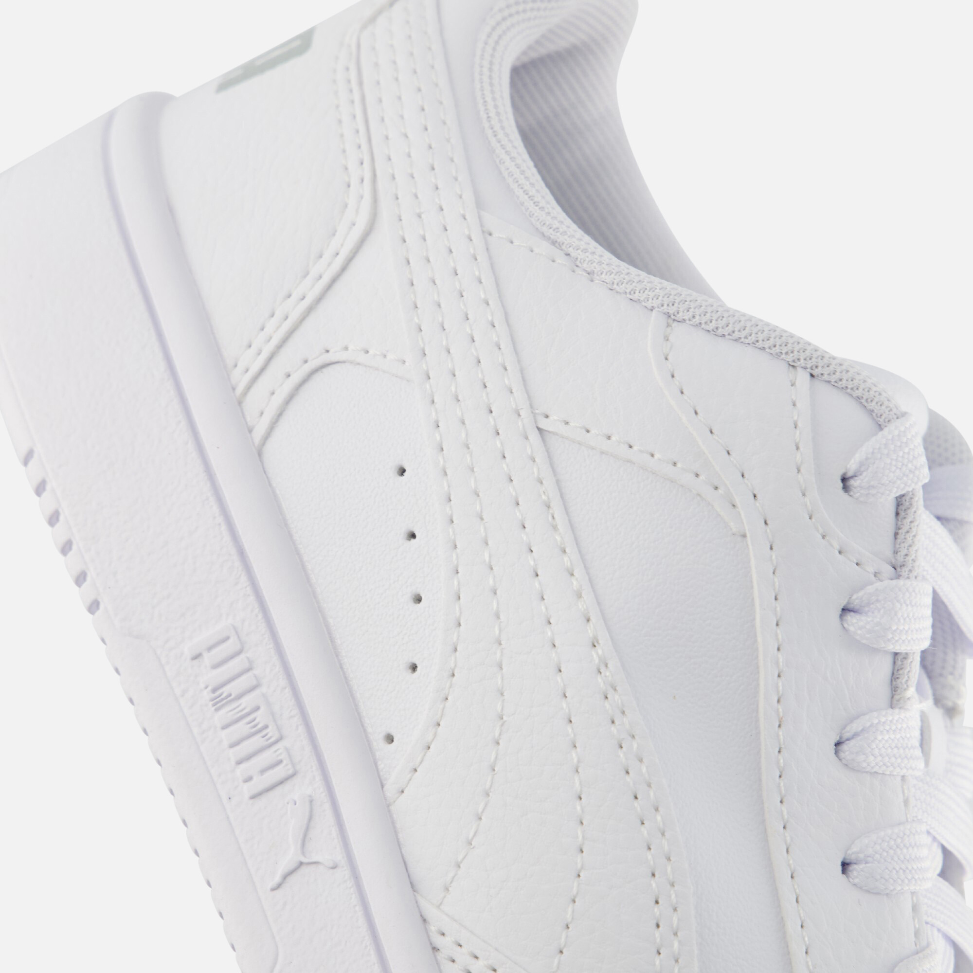 Puma Rebound Low Sneakers wit Synthetisch afbeelding 4