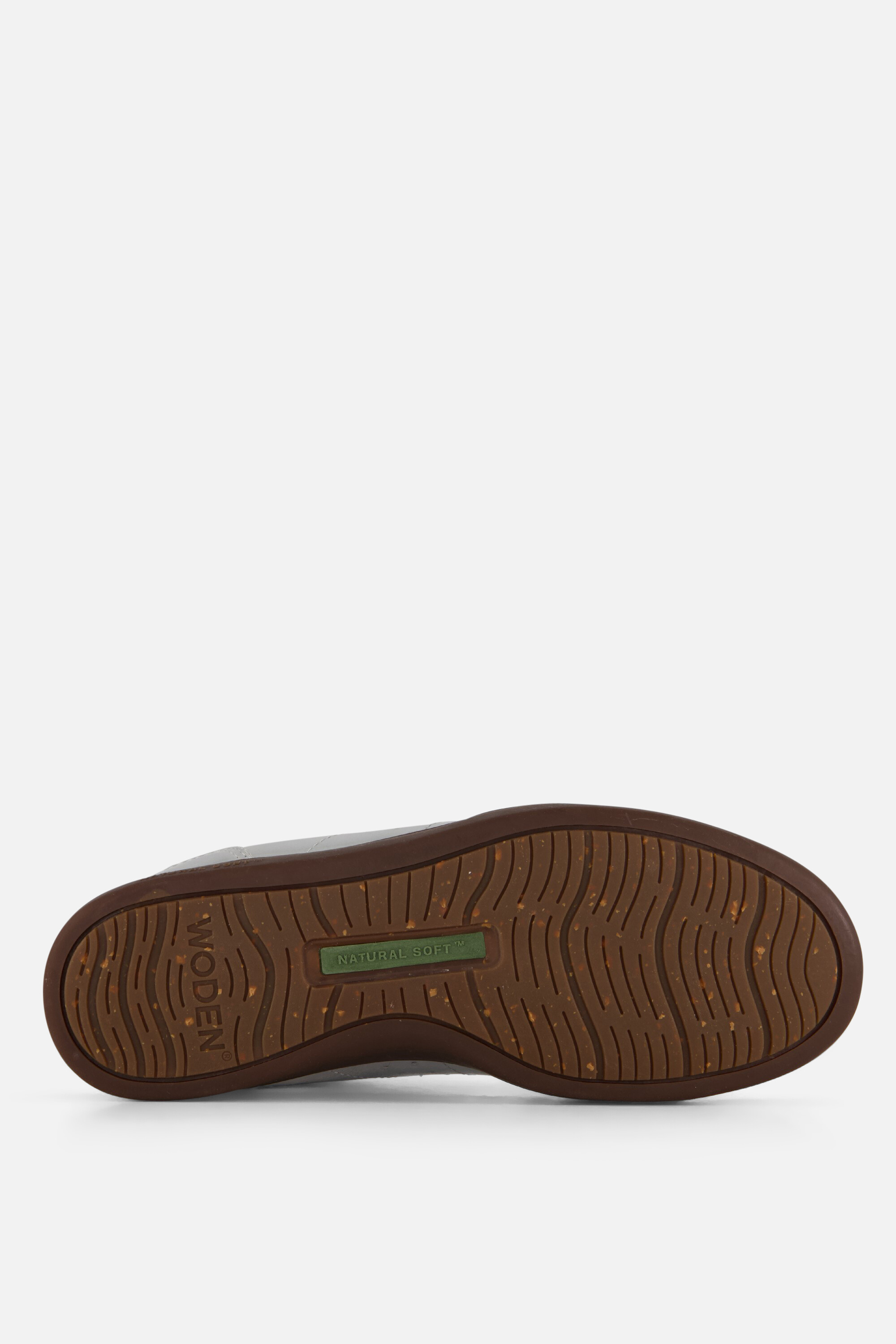 Woden Bjork Sneakers zilver Leer afbeelding 3