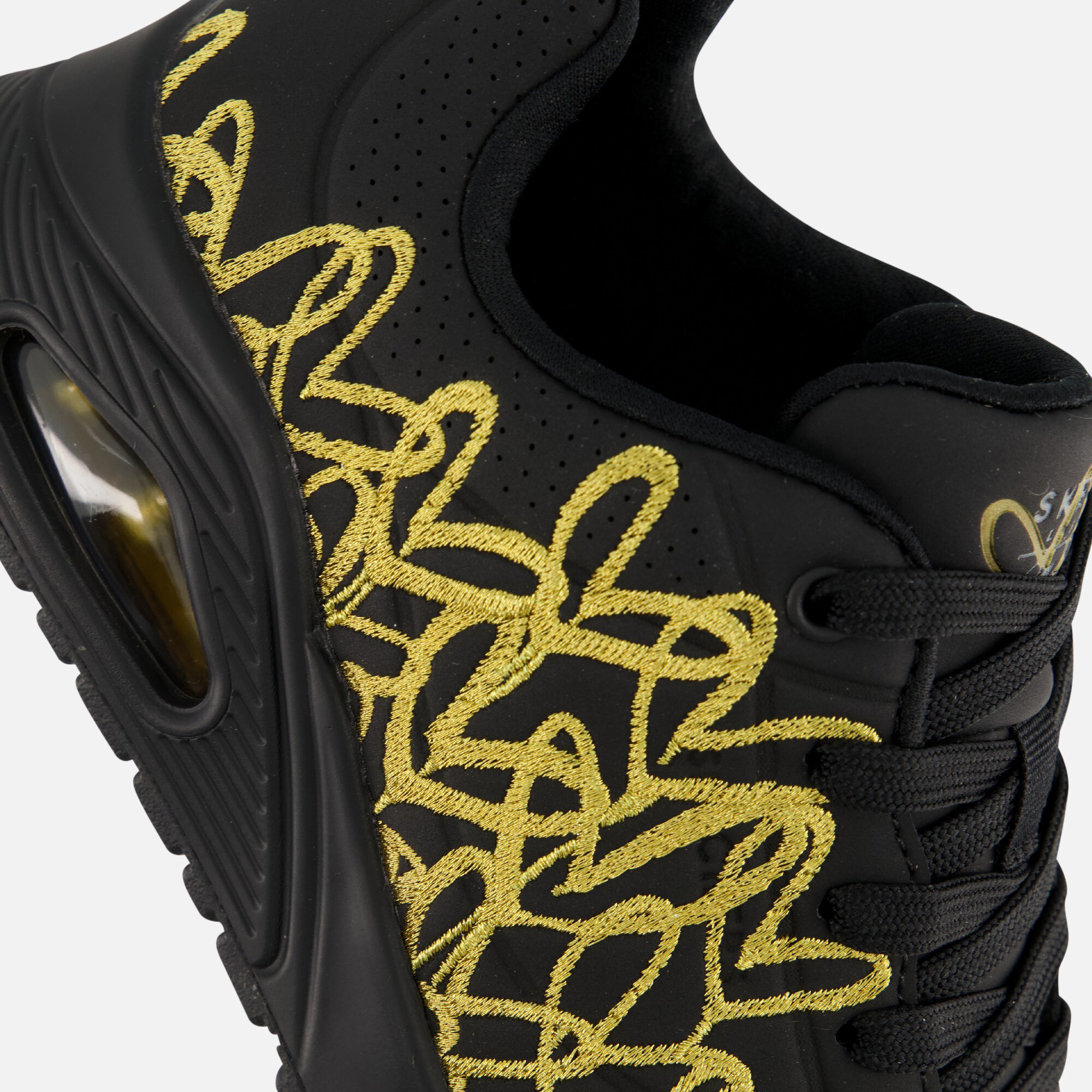 Skechers X JGoldcrown Uno Golden Heart Sneakers afbeelding 4