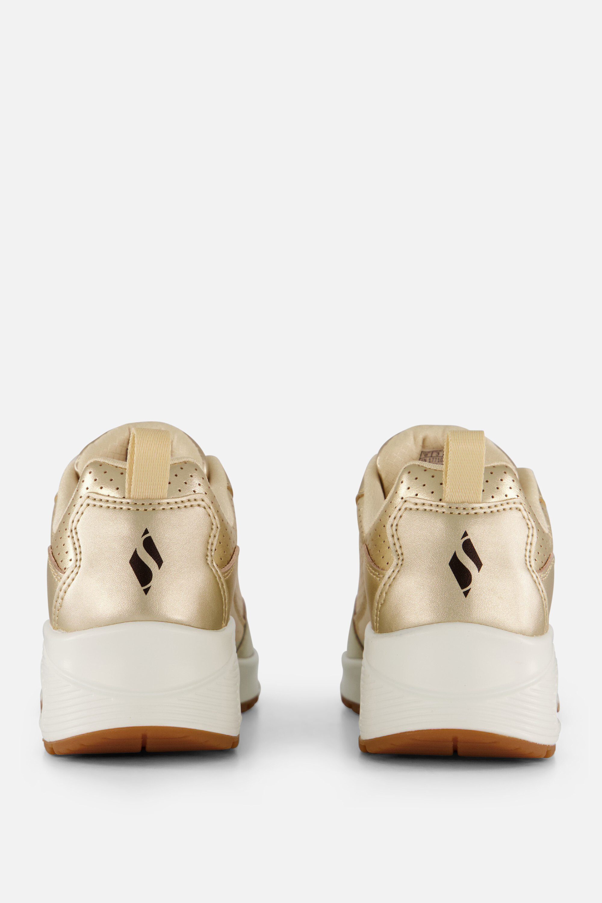 Skechers Uno Metallixs Sneakers goud Synthetisch afbeelding 2