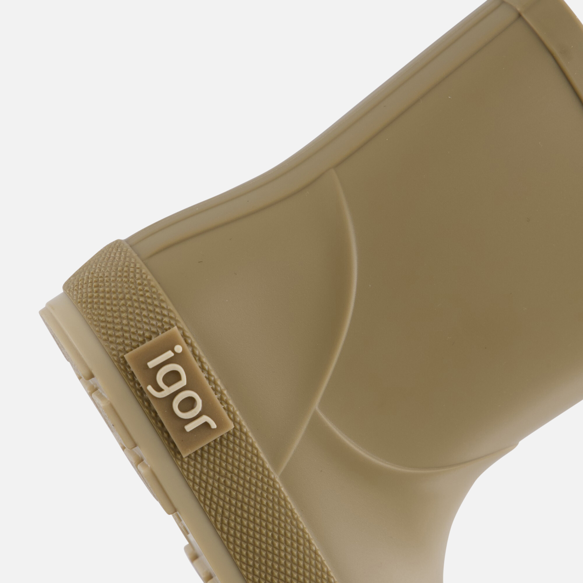 Igor Regenlaarzen taupe Rubber afbeelding 4